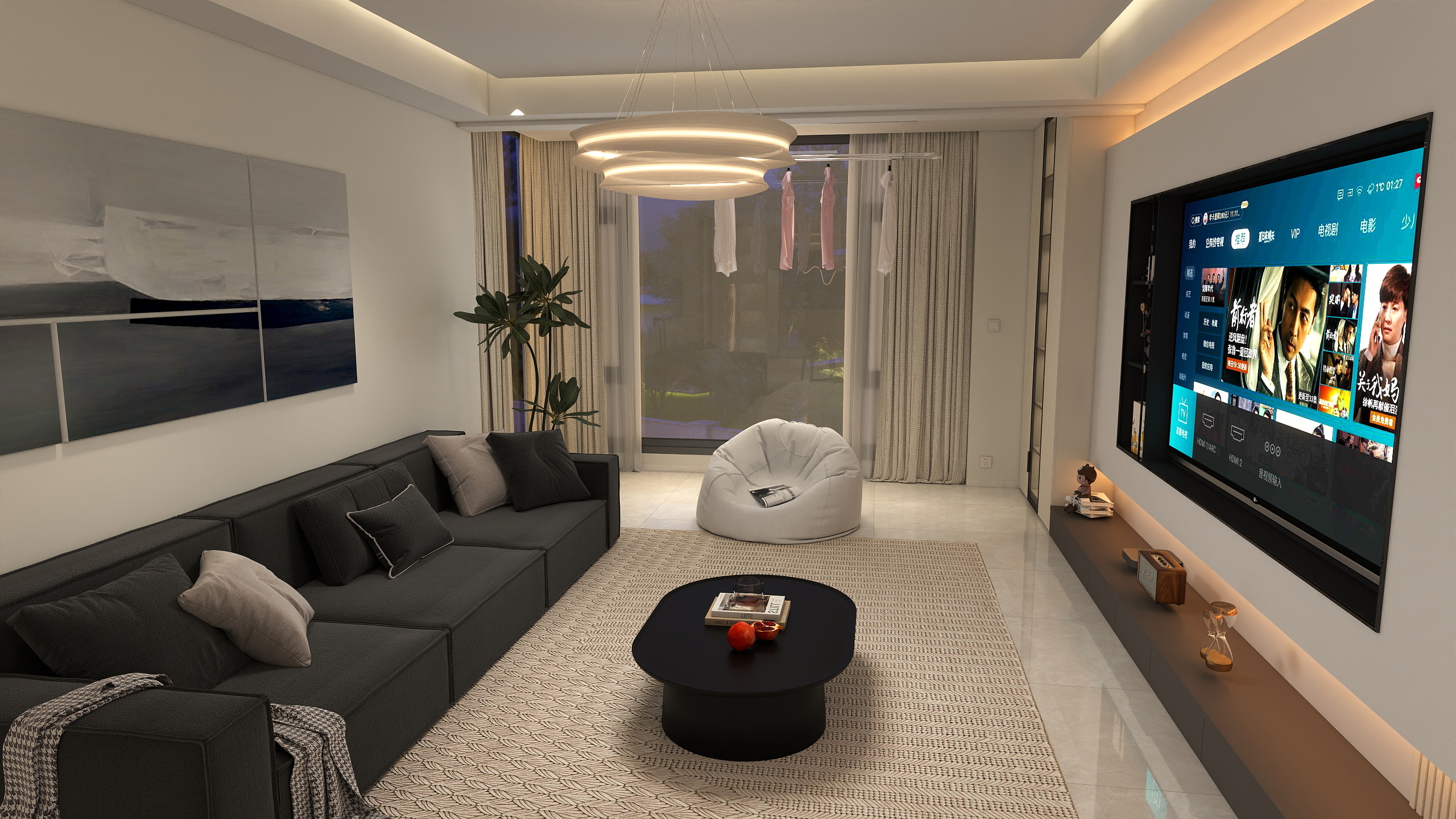 新市康庭装饰-晓月澄庐12.18-装修设计方案