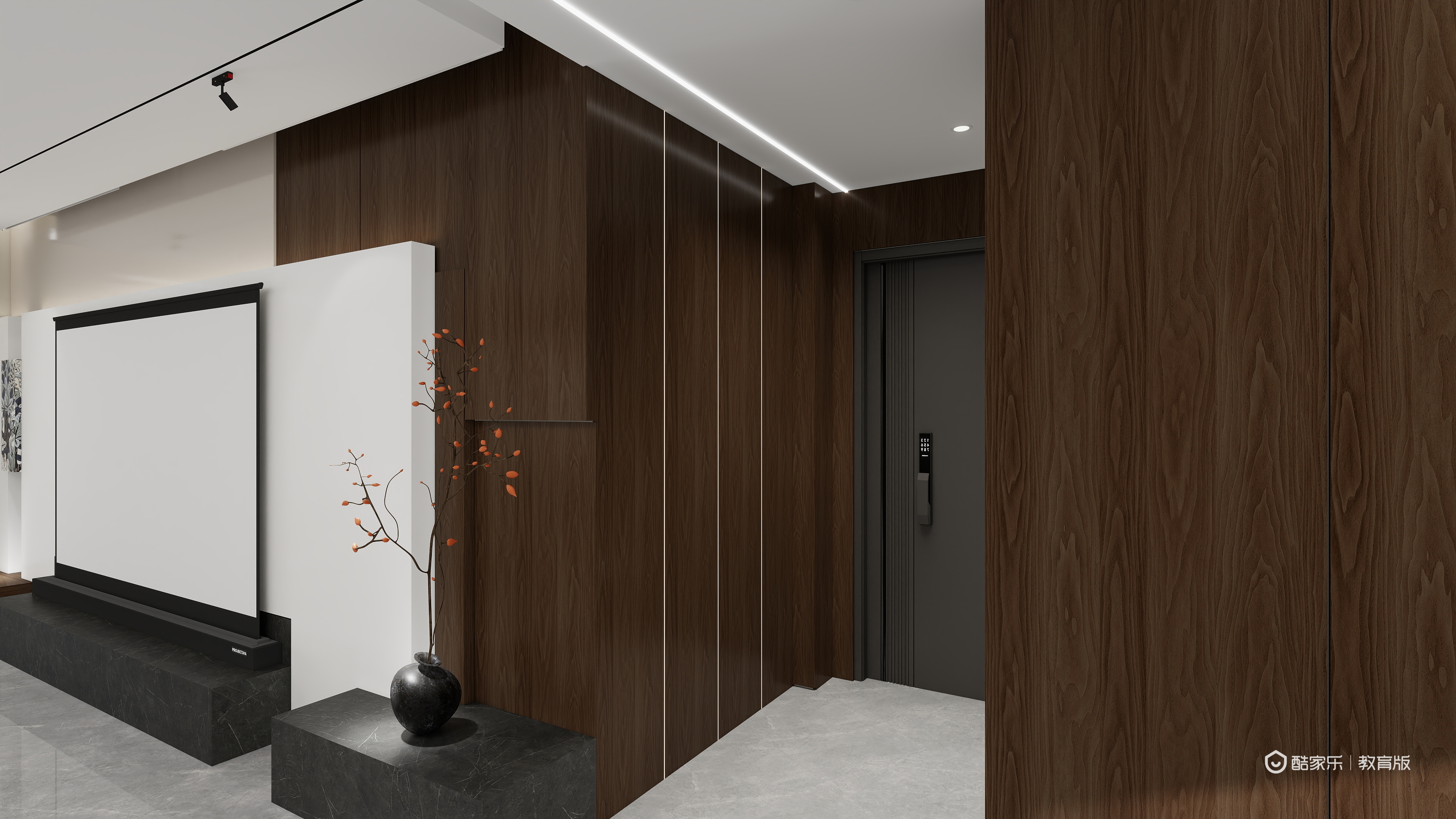 群核甄选-极简轻奢装修效果图