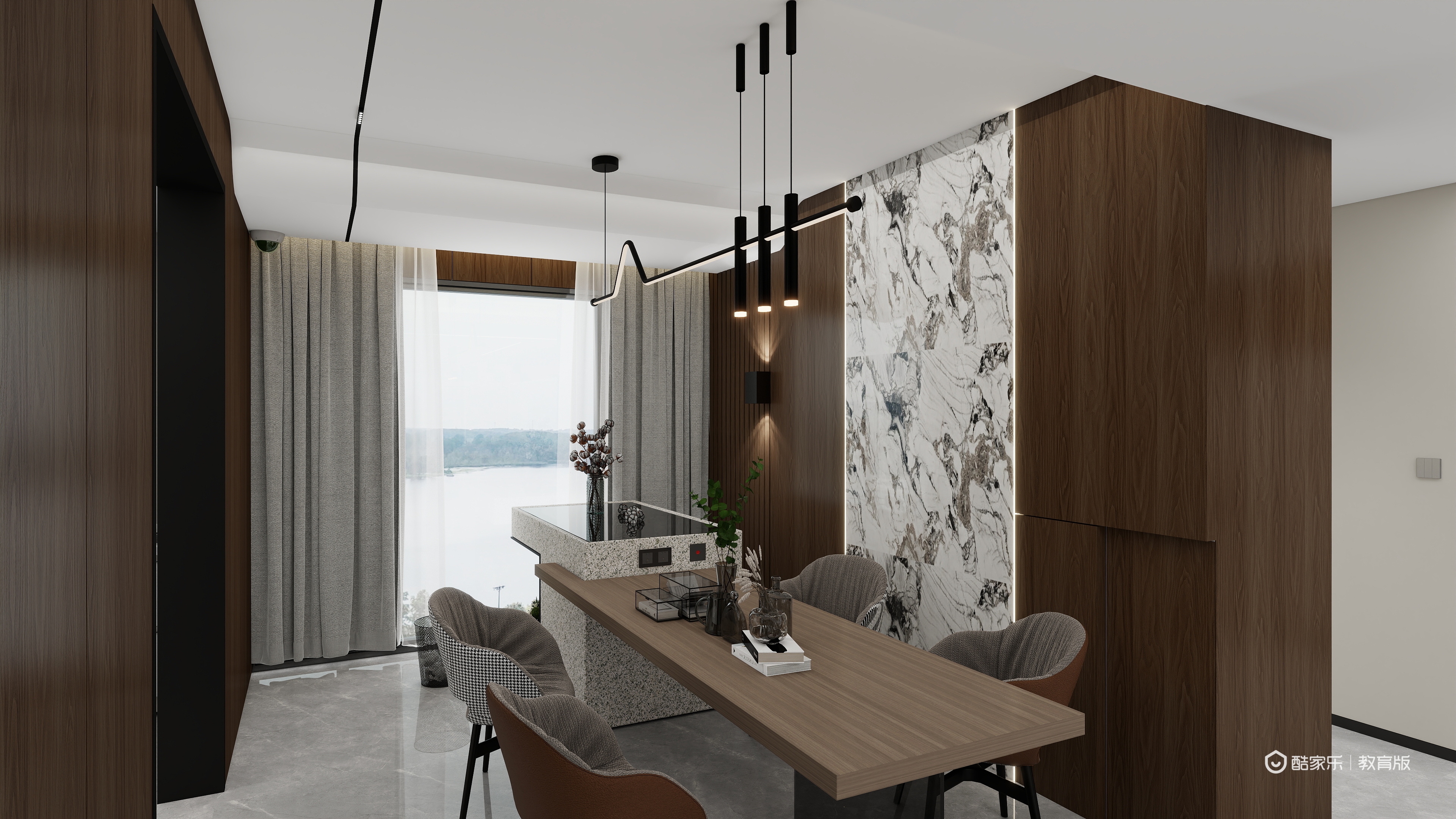 群核甄选-意式极简轻奢装修效果图