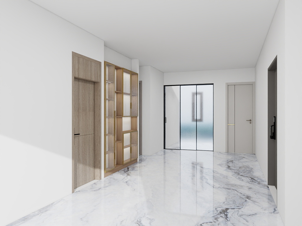 宁波正起装饰-观棠晴雨6-602酷家乐-装修设计方案