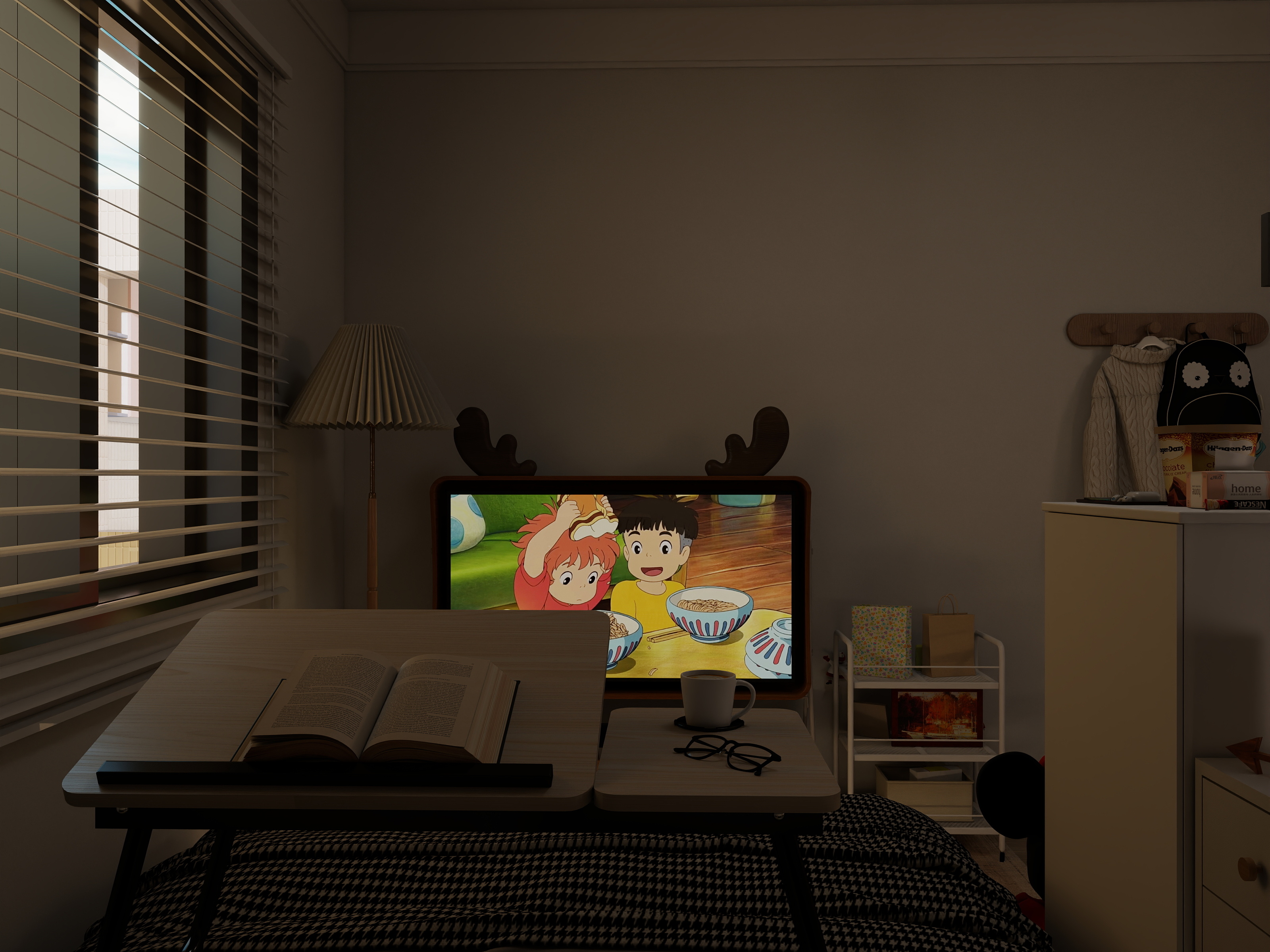 设计-男孩-多巴胺奶油风一层次卧装修效果图第2张