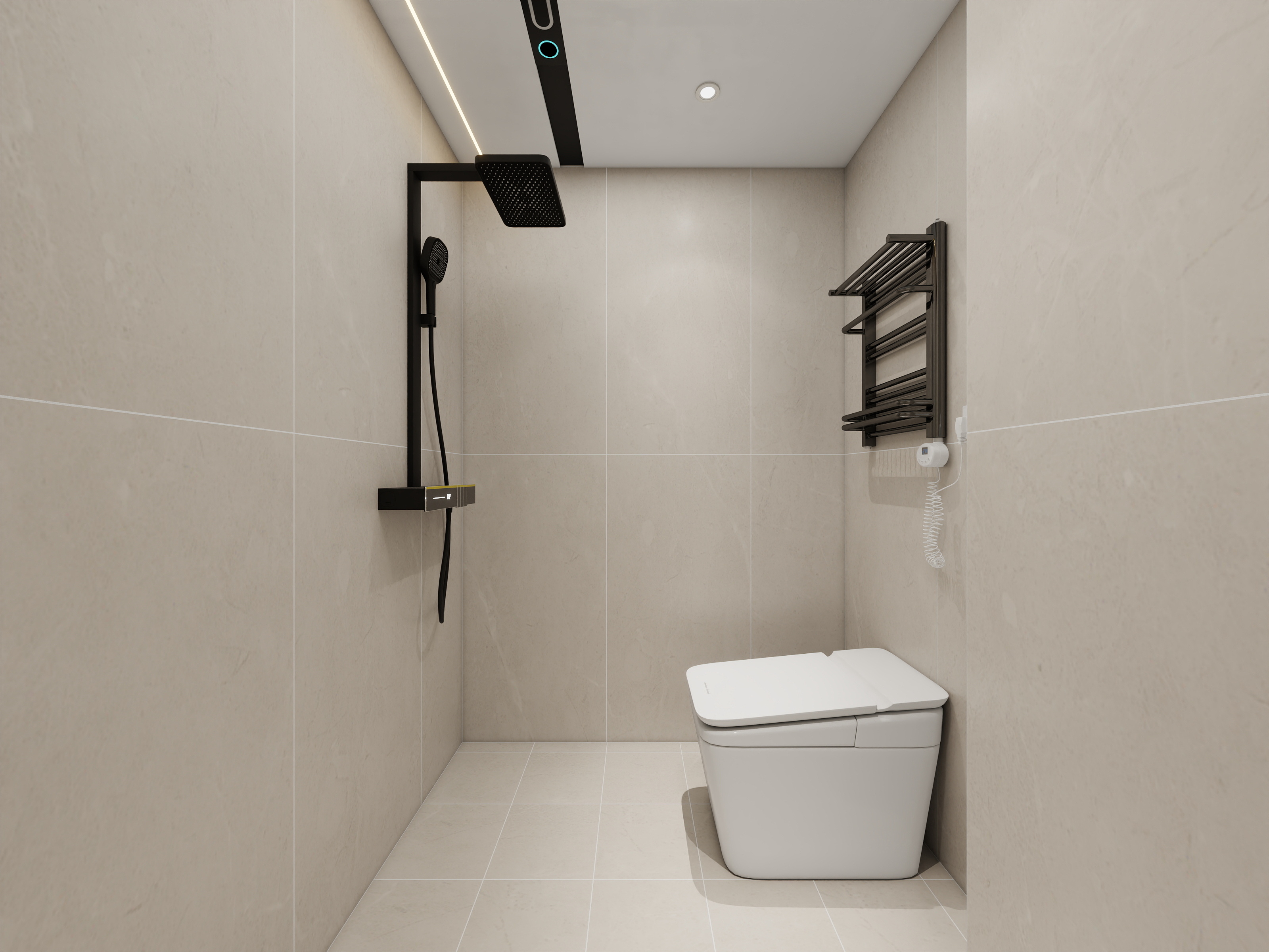 成爽-四川成都德商御府天骄西区(616平方意式极简别墅)装修效果图