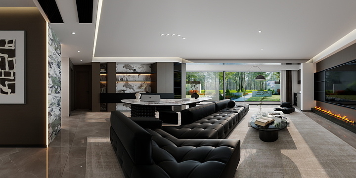 兜中の猫-153㎡3室-装修设计方案