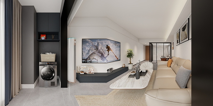 爱喝苦瓜汁的小白-路劲-星棠4-701-装修设计方案