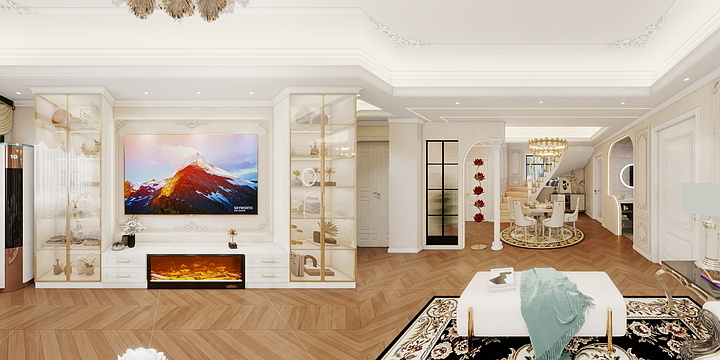 也许@-黎明小区1号栋6楼-装修设计方案