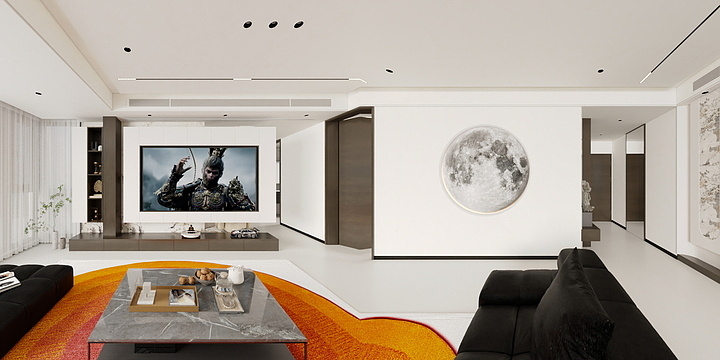 -帝露全案设计师.跃龙--星河142改套二-装修设计方案