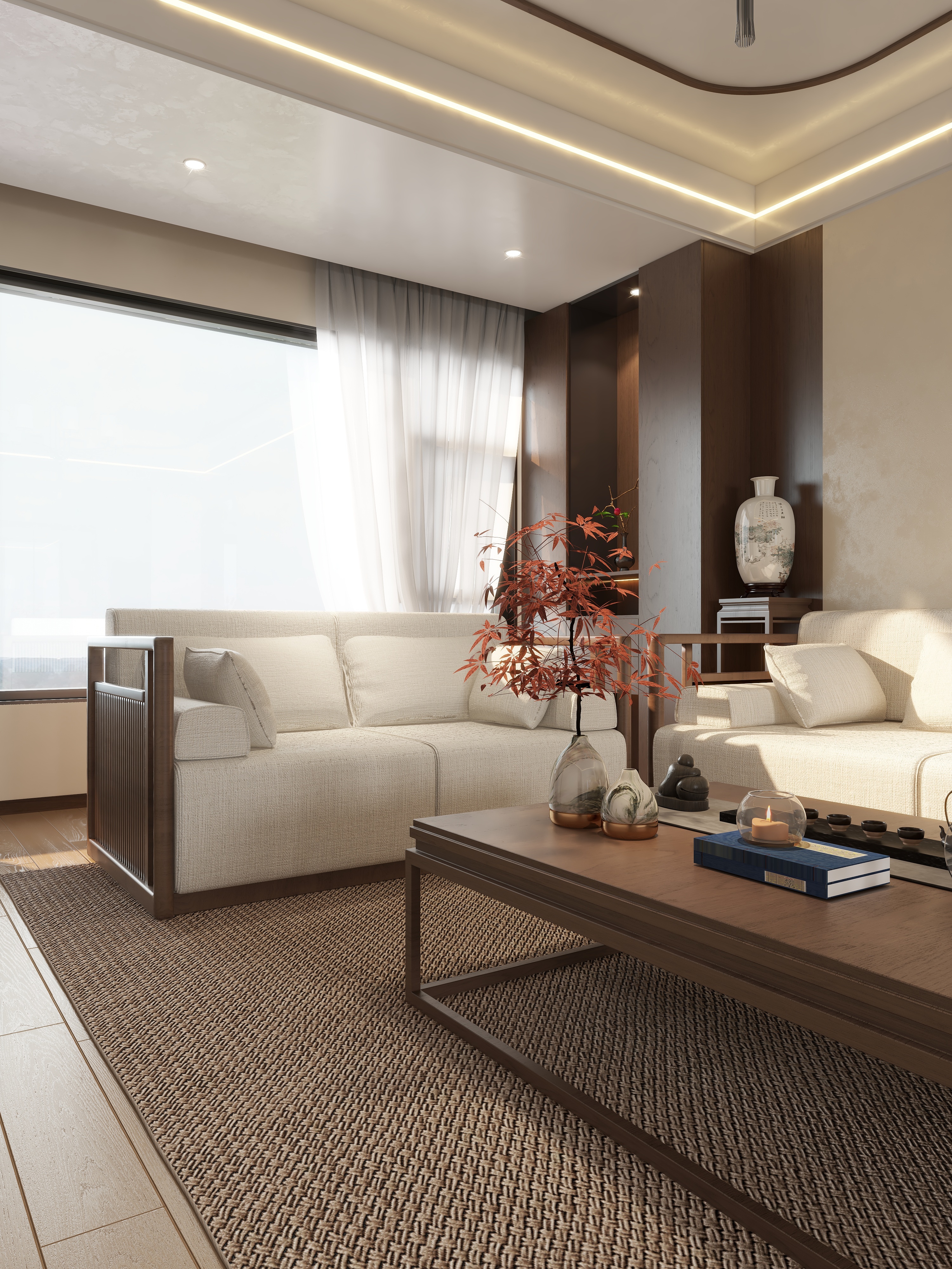 设计师1朱工-中古宋式装修效果图