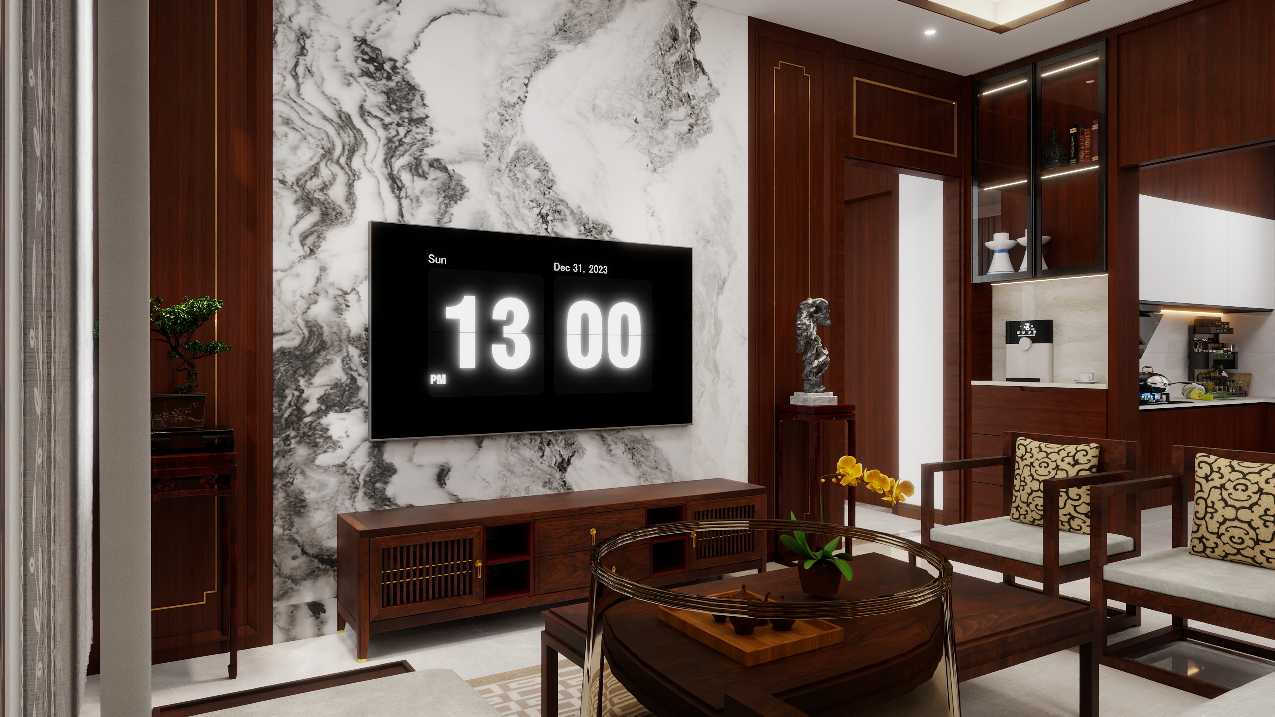 DESINGER-Dulin-w201㎡7室-装修设计方案