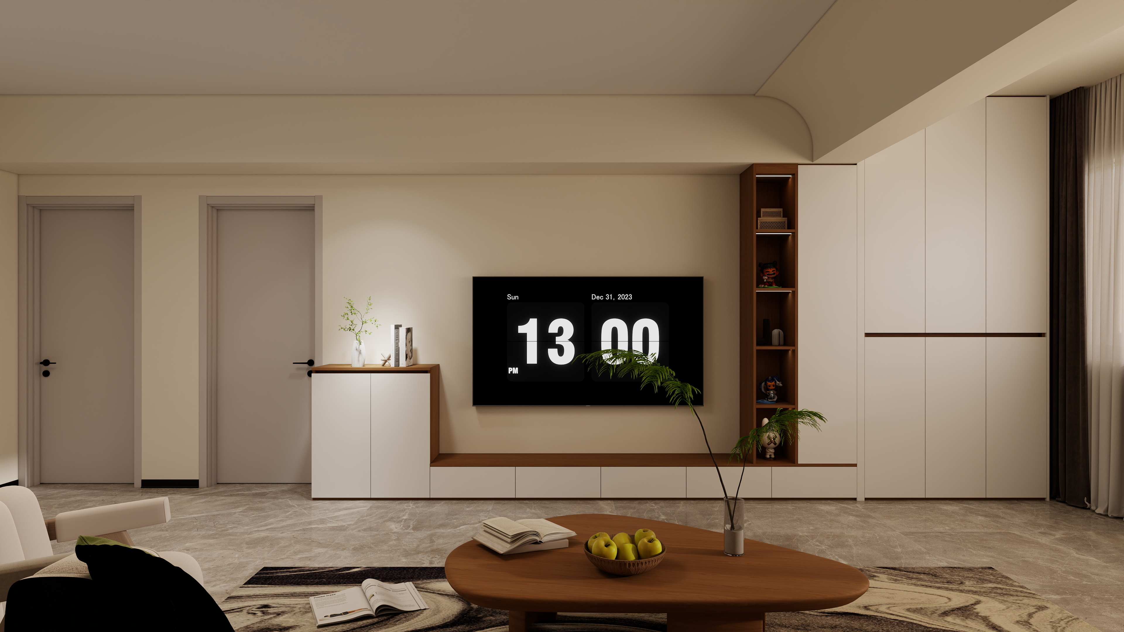 洛沉-龙泉花园-装修设计方案