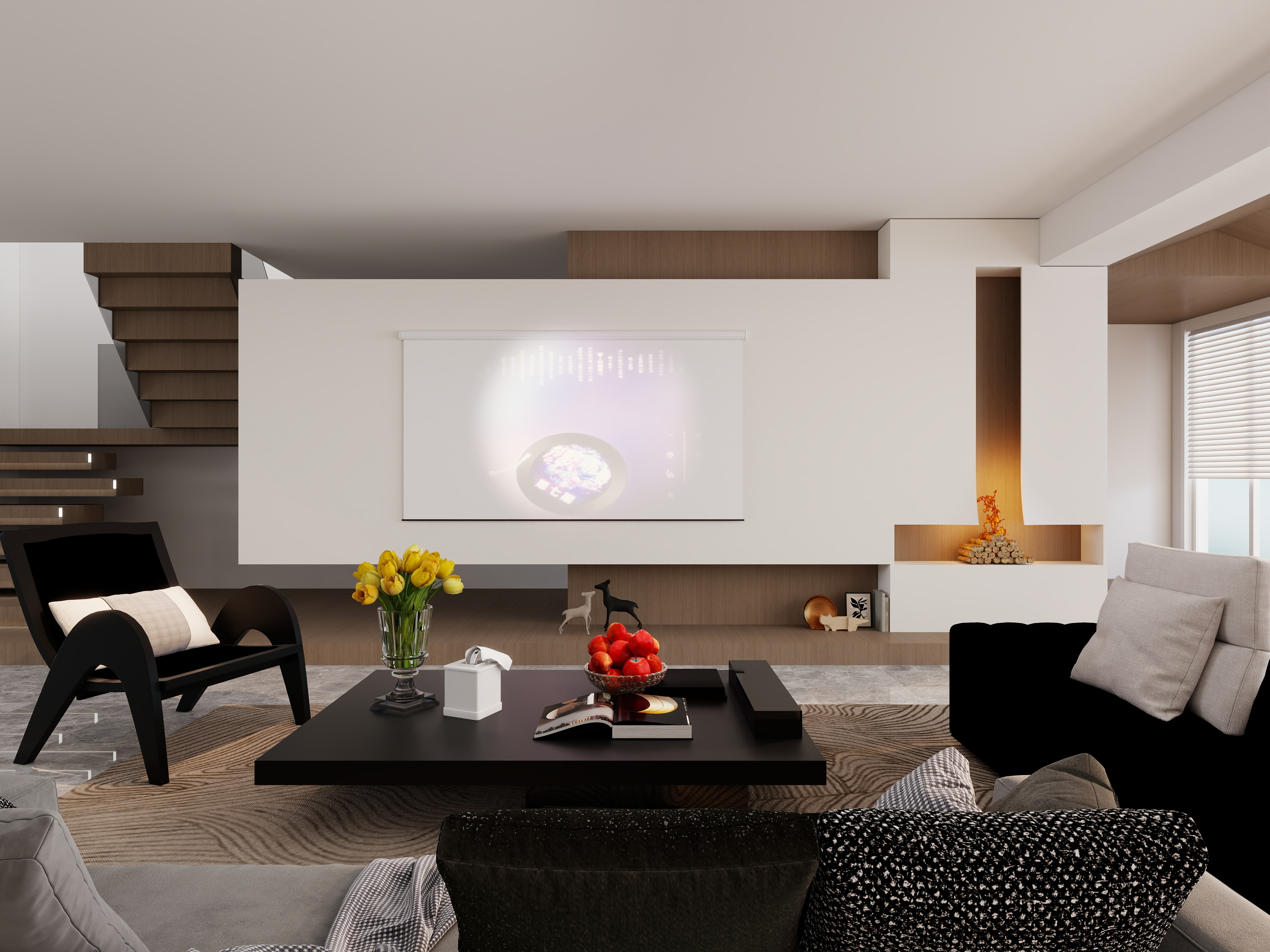 天地空間設計事務所-天地空间设计事务所_高级实操考核户型-装修设计方案