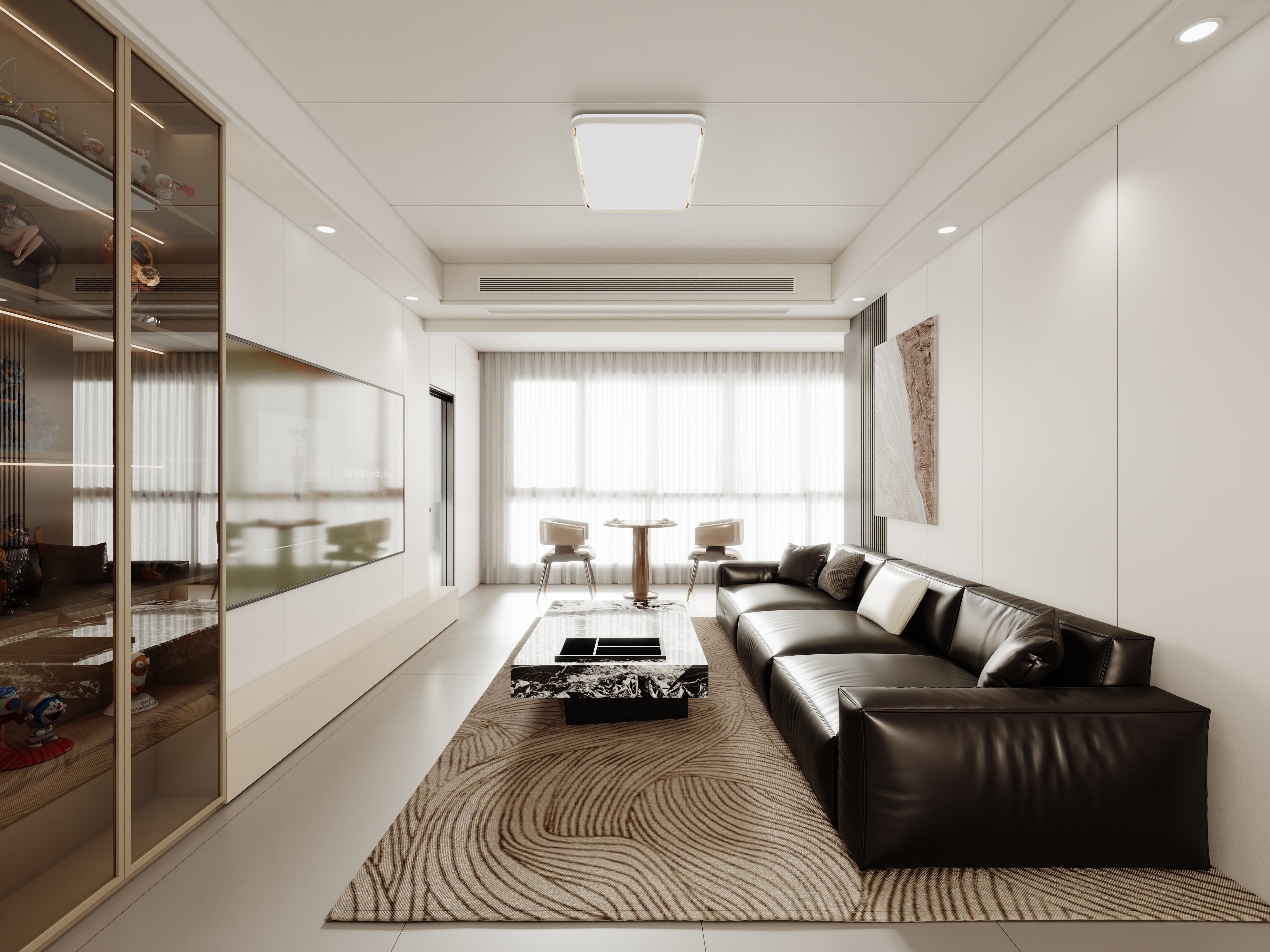 壹诺设计工作室-现代简约装修效果图