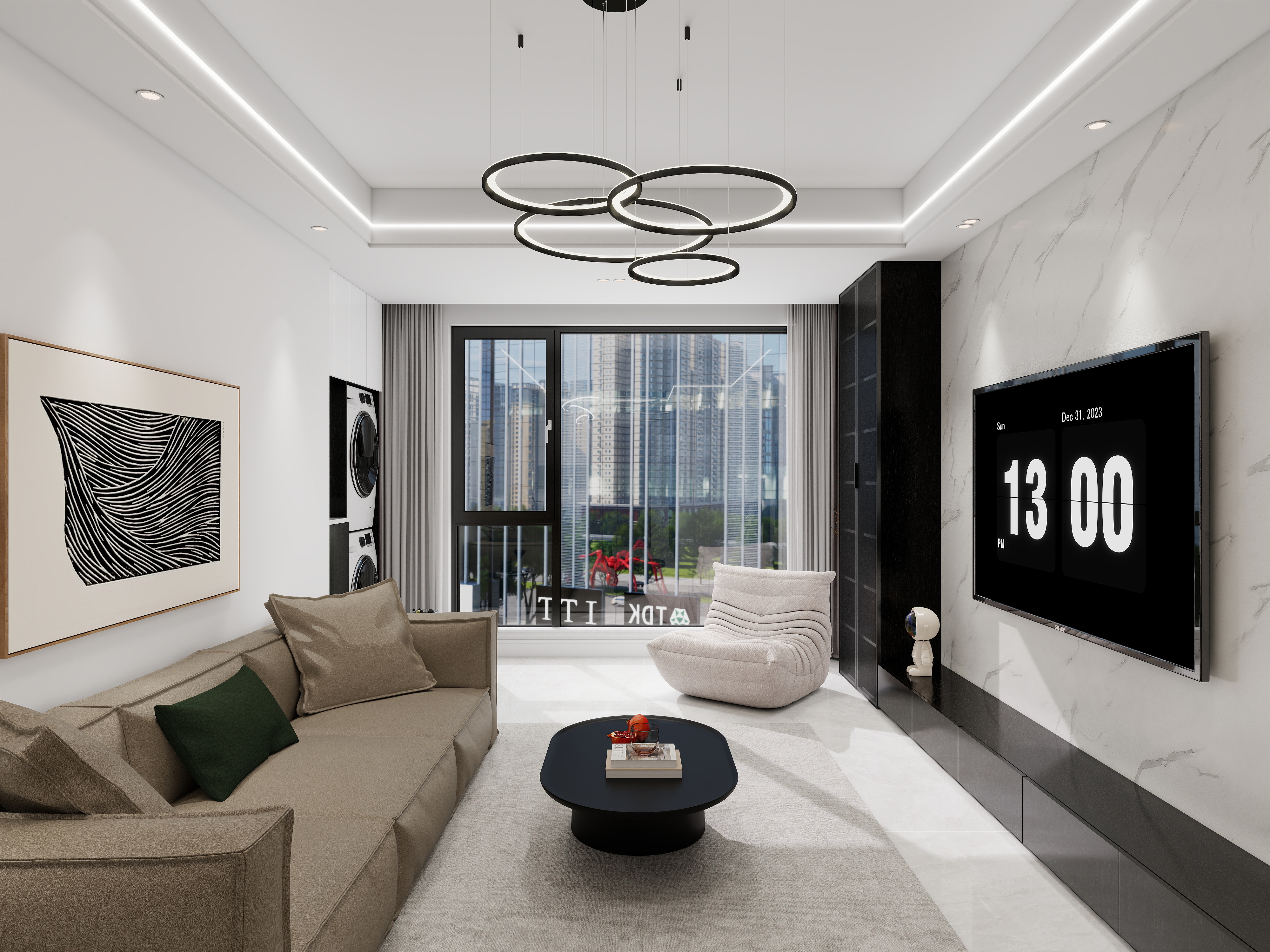 刘志丰-郡未来花园西区 89平-装修设计方案