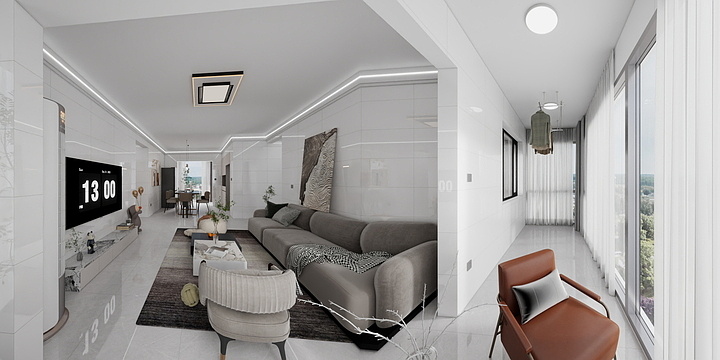 AXR-框框设计-文昌府-2-2-2801丘总-装修设计方案