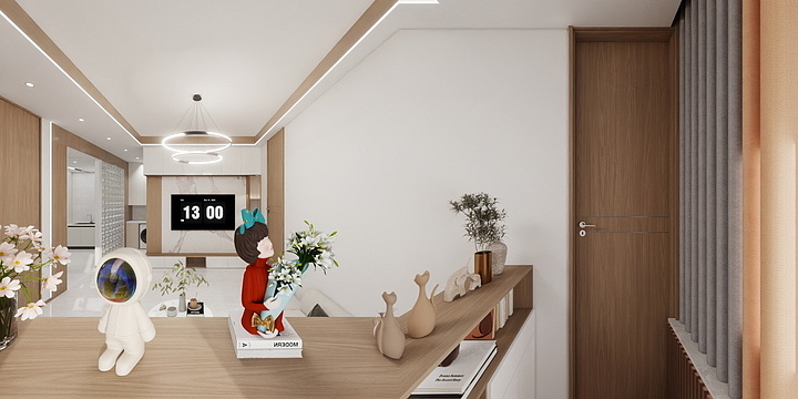 看那只黑猫-现代风-装修设计方案