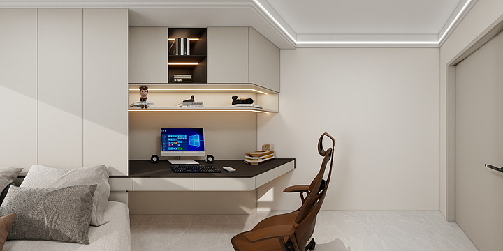 隐词默痕-万达四期-装修设计方案