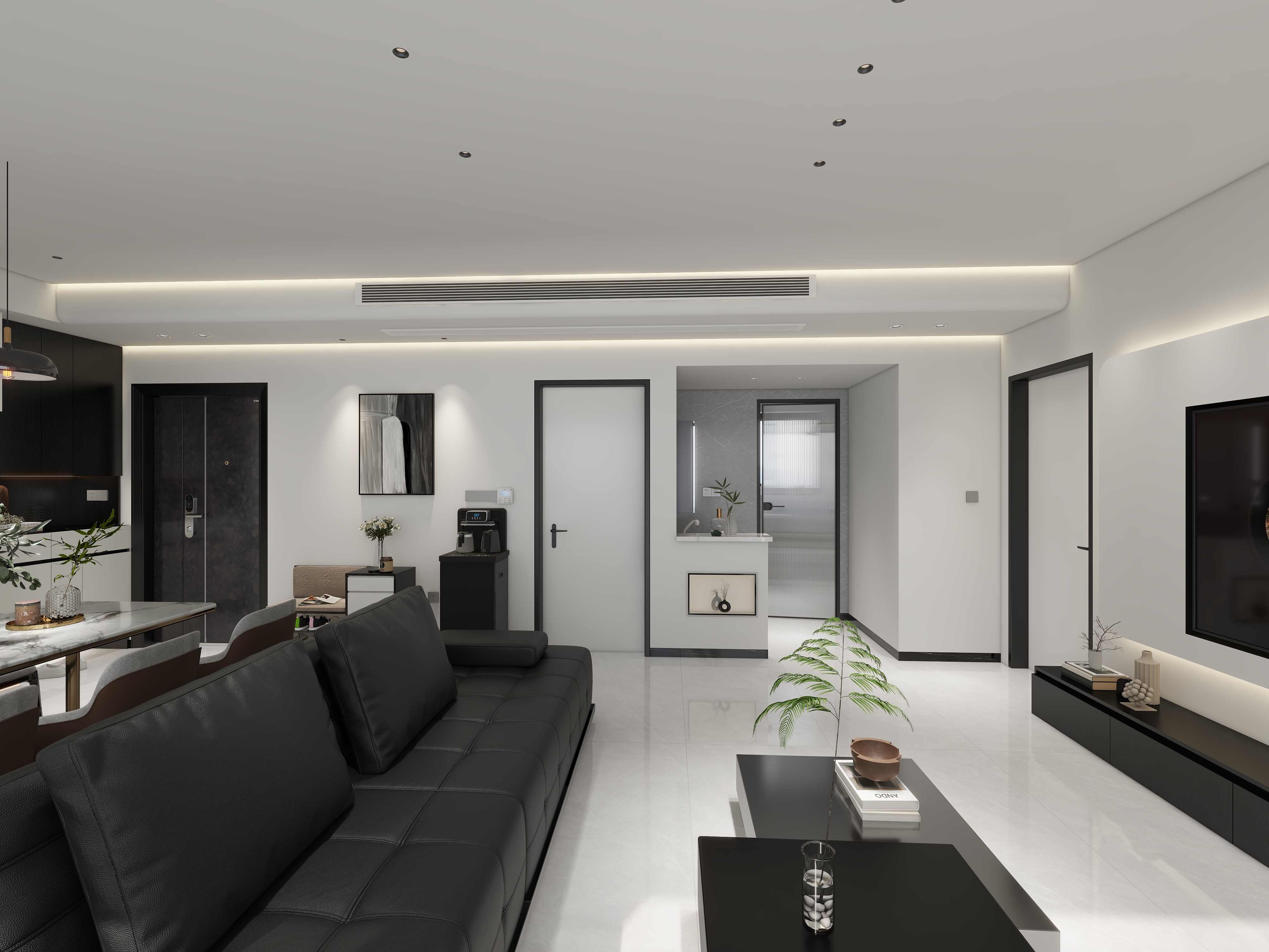 匠心传承CY陈云-万为江南里106㎡2室装修效果图