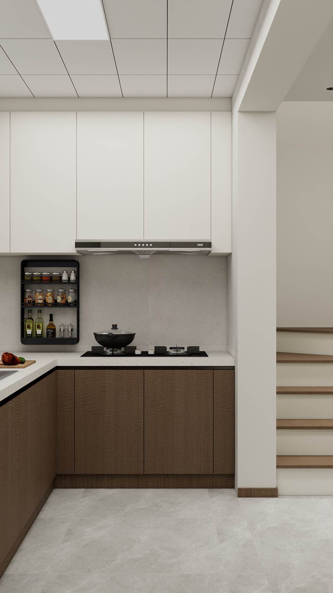 吴爽-373m²现代简约风格设计装修效果图