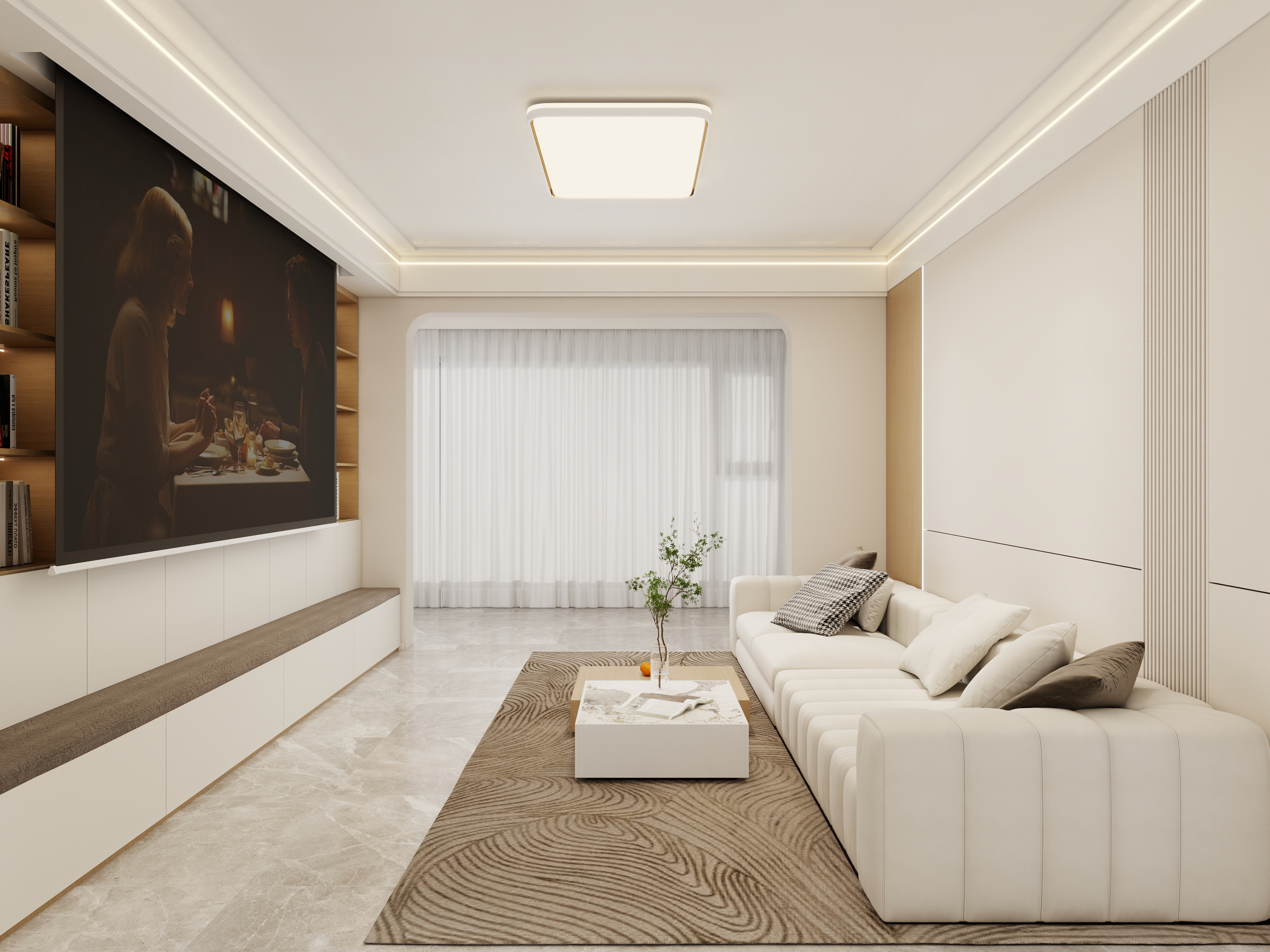 壹诺设计工作室-原木风装修效果图