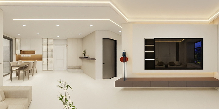 乐雅整装吕鲁冉-金帝城1-4-902-装修设计方案