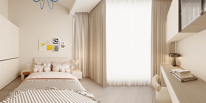 Bor的渲染日记-景天-跃层-装修设计方案