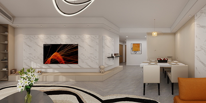 整装设计.全屋定制-柏樾城124-装修设计方案