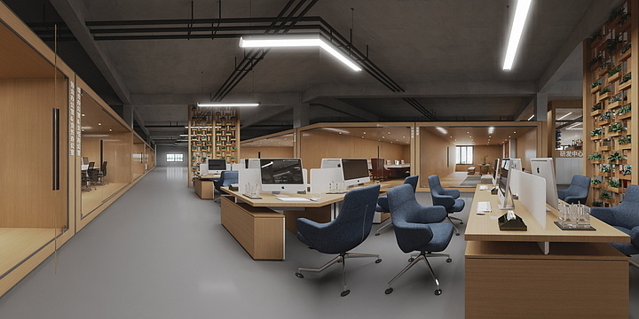 欣尚设计工作室-广西苷亮健生物科技公司-装修设计方案