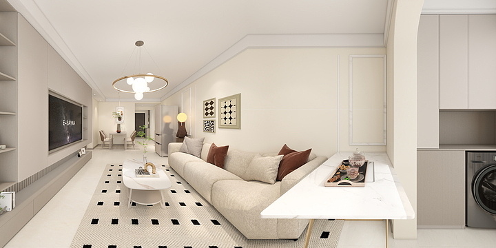 许昌好莱客艺术整装中心-时代名居1号楼304【2025-04-07】-装修设计方案