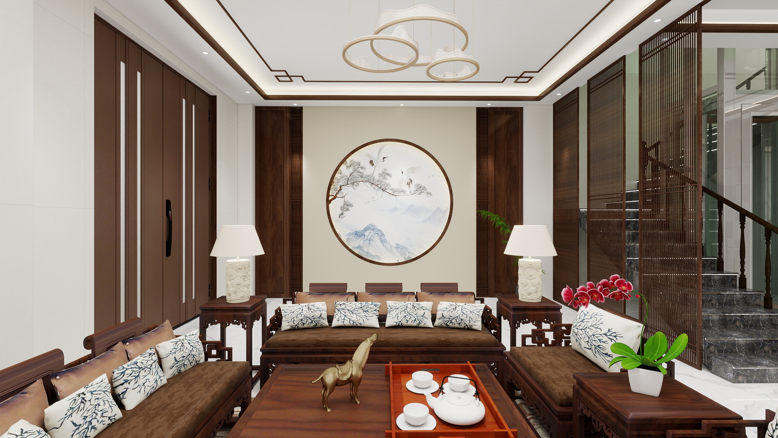 喜艺装饰设计全屋定制-西园小区装修效果图