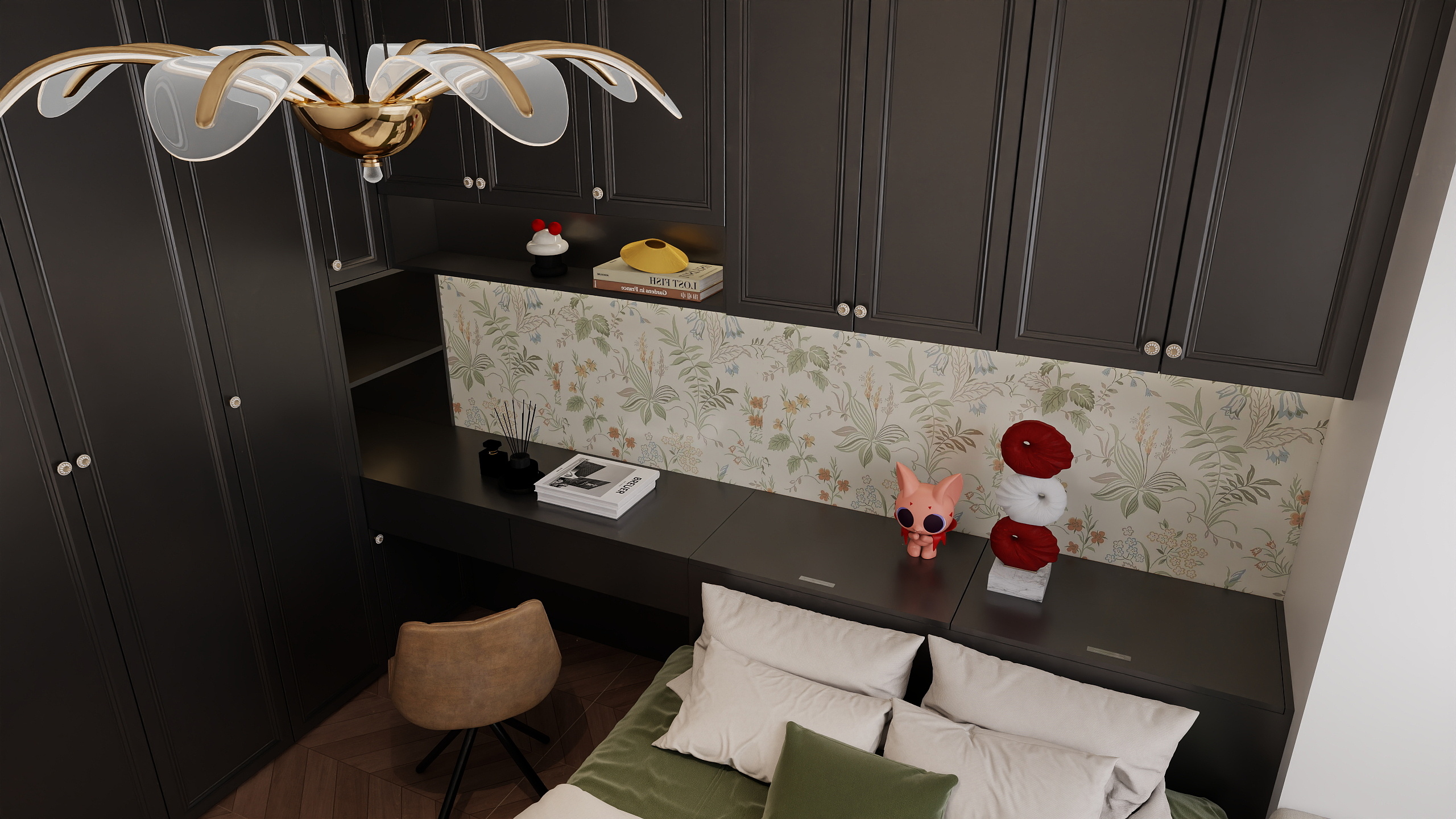 還就這樣吧-【美式】128㎡平层3室装修效果图