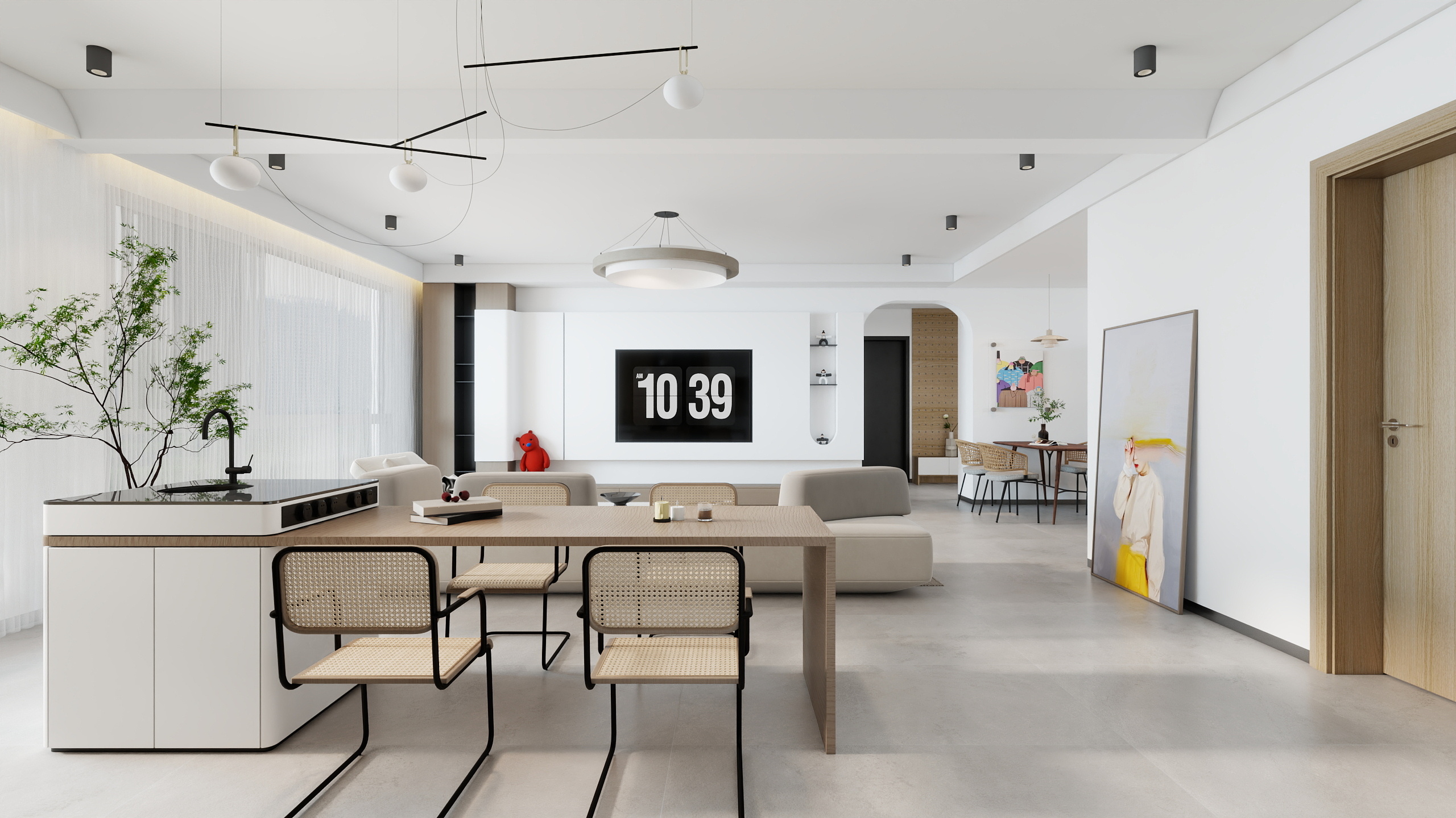 贺阳-云著-现代极简-黔龙院府--装修设计方案