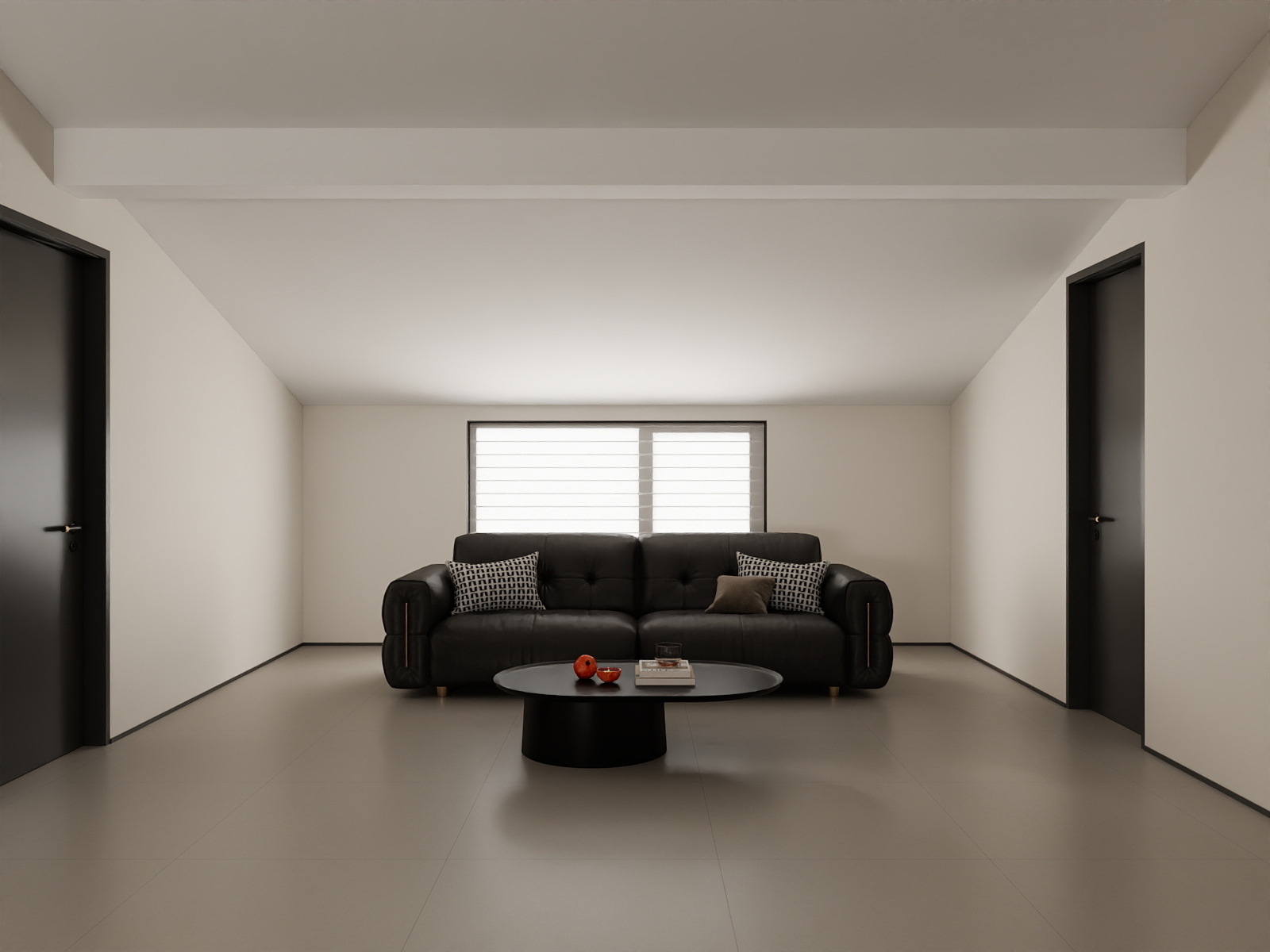 吴爽-240m²现代简约风格装修效果图