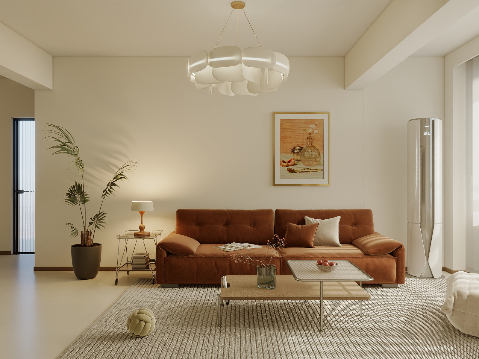 吴爽- 85m²原木简约风格设计装修效果图