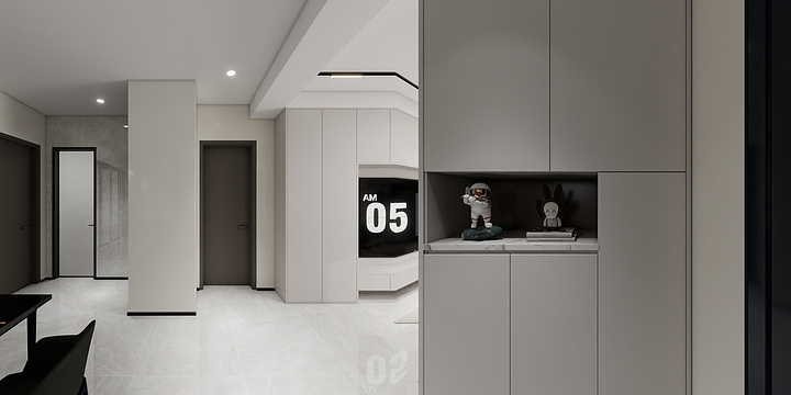 夏至tong-嘉誉水岸雅苑5-805-装修设计方案