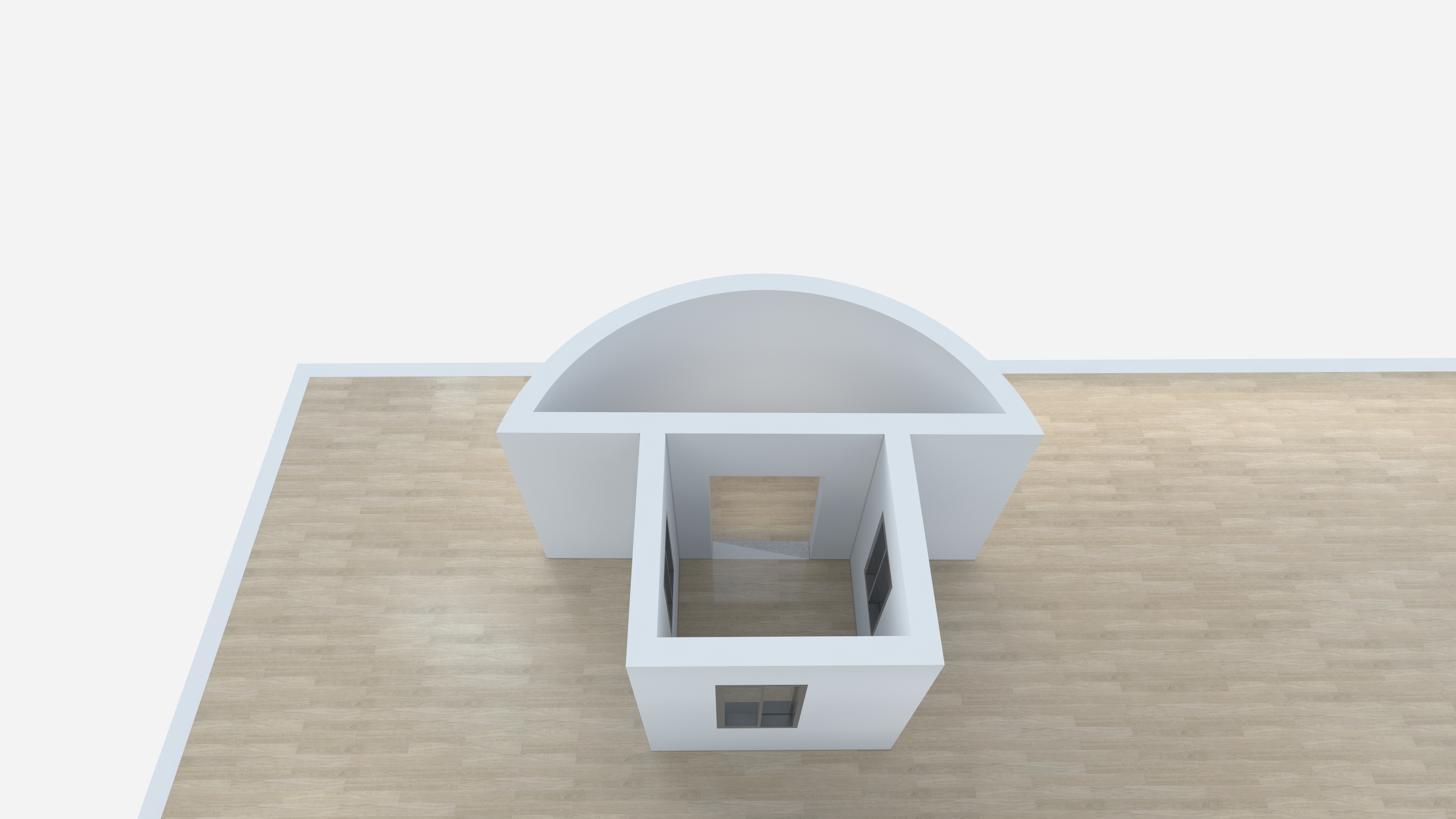 江行初雪-中级实操考核户型-装修设计方案