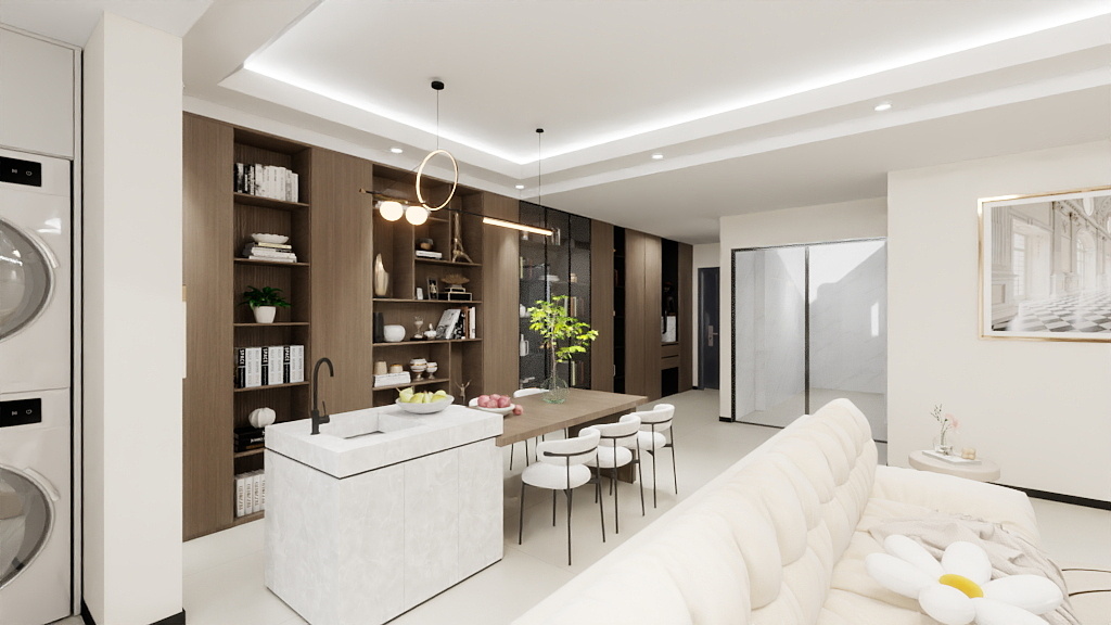 缘来设计艺术空间-琥珀东澜赋A区21栋-装修设计方案