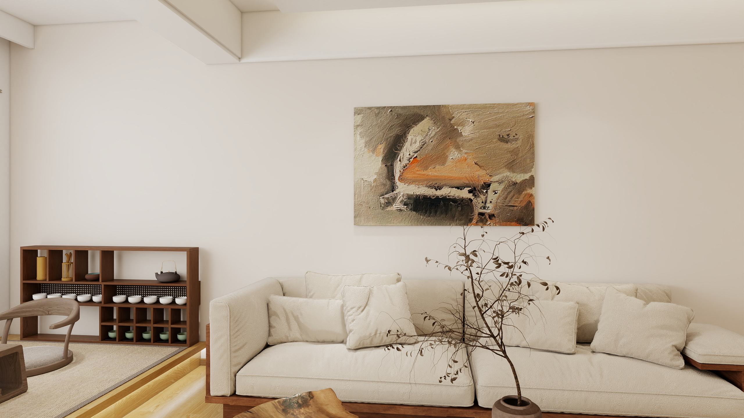 匠程装饰设计-丽雅龙城125㎡4室装修效果图