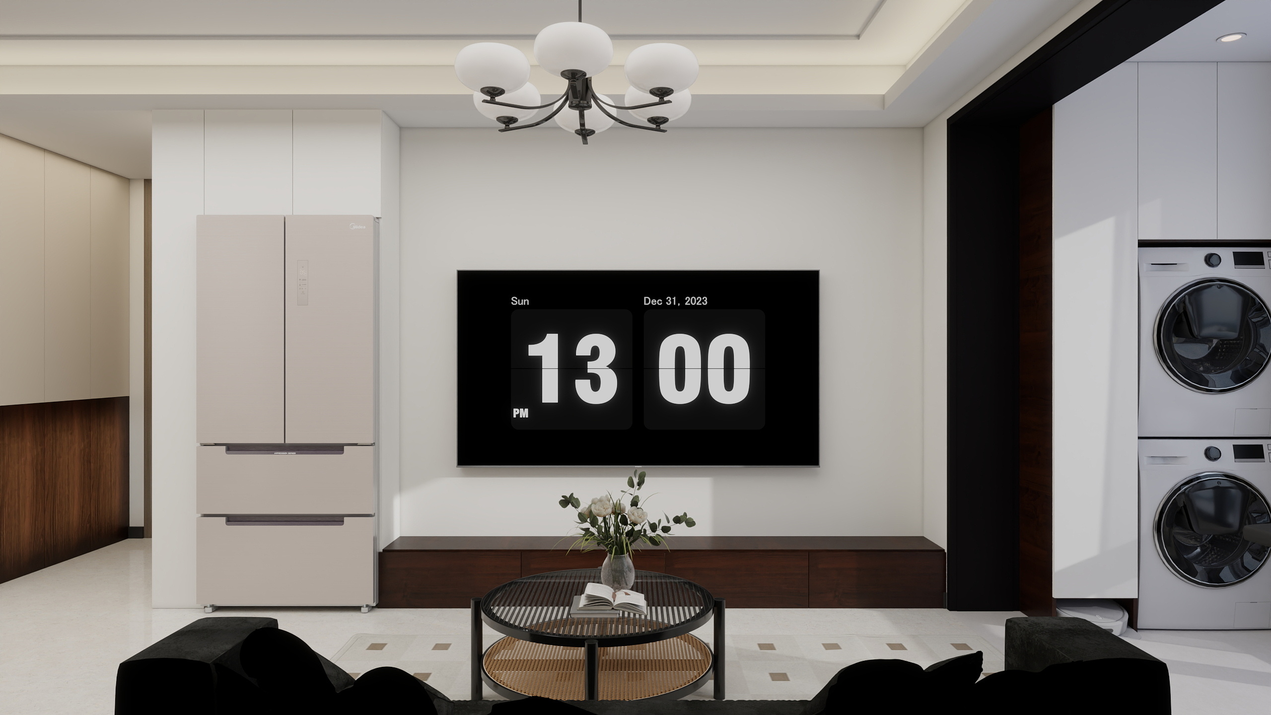 临汾良匠装饰-卓越天元中古风-装修设计方案