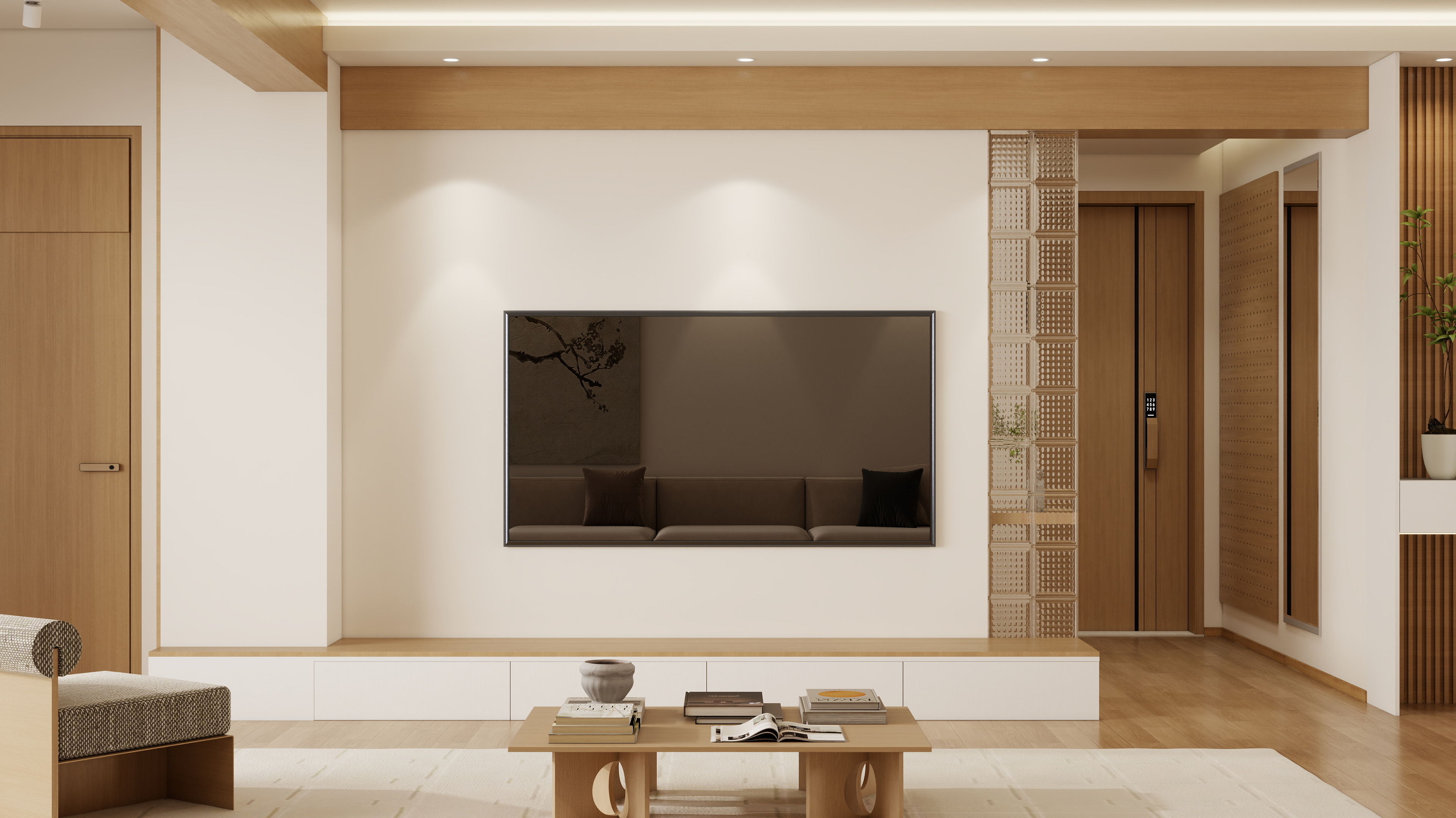 李佳洋-锦洲时代-原木风格装修效果图