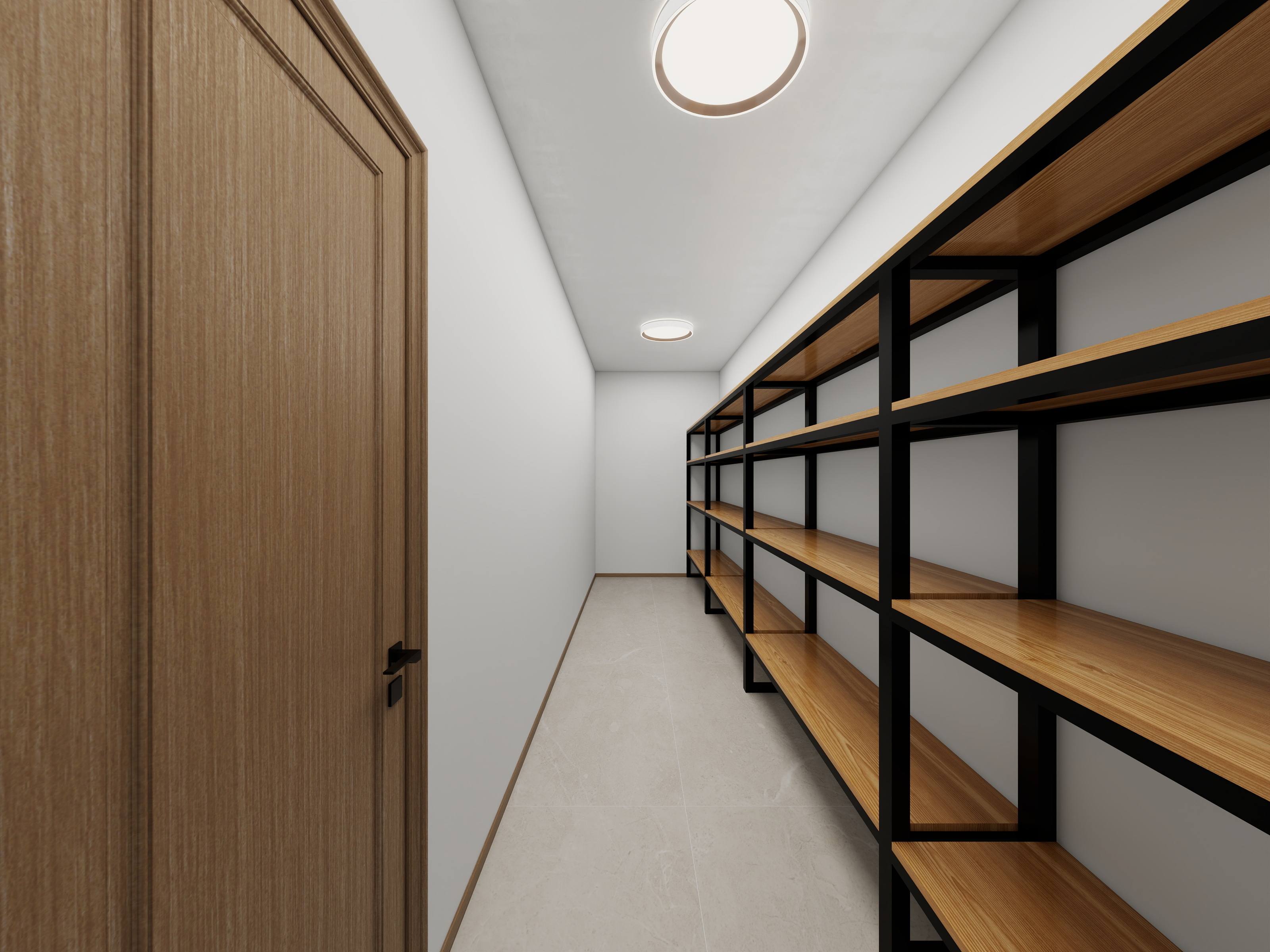 成爽-四川成都成都合院（376平方底跃简约中式三居室）装修效果图