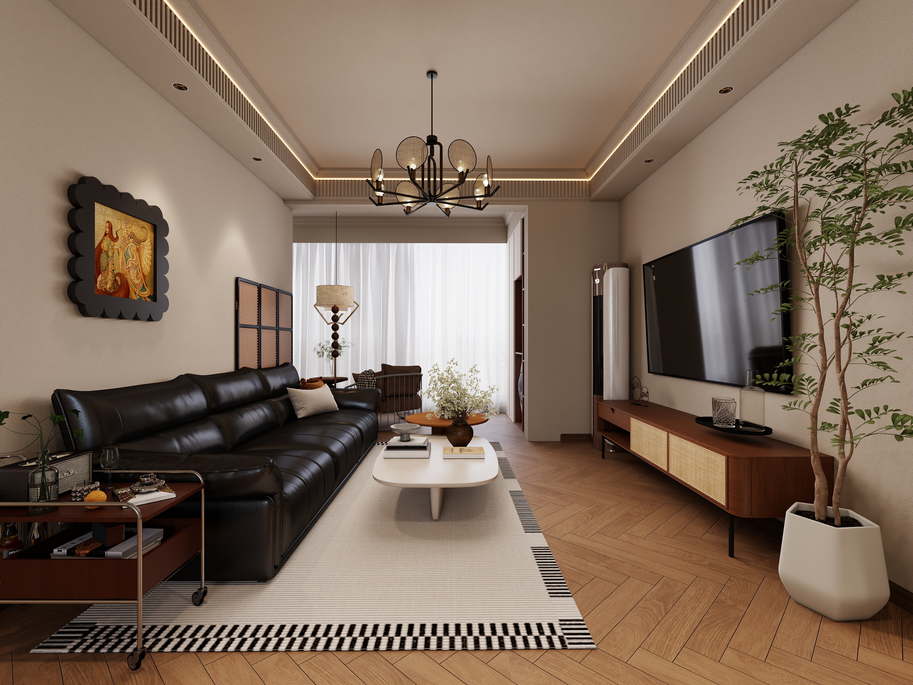 食雾鱼-城投揽境装修效果图