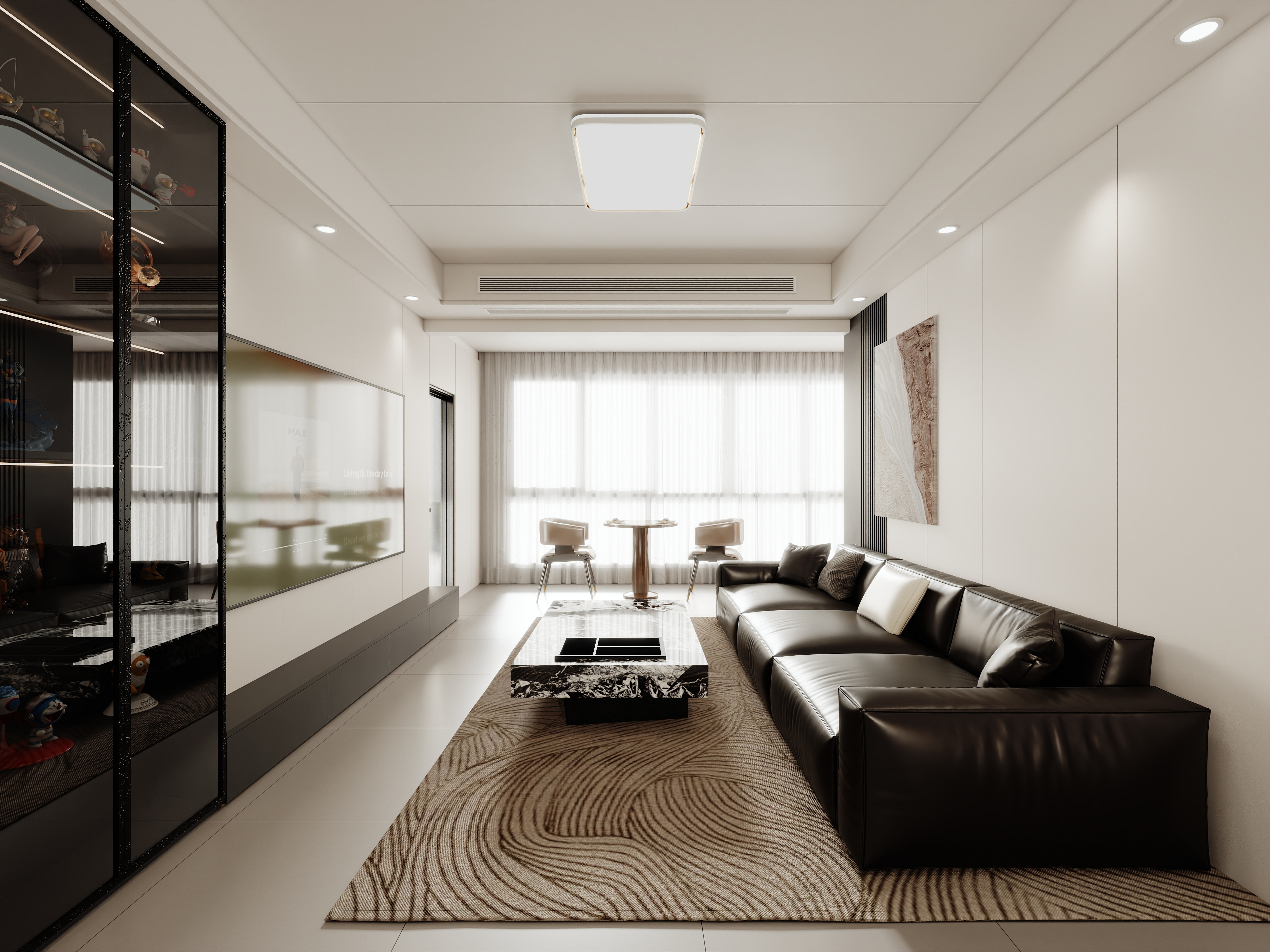 壹诺设计工作室-现代简约 装修效果图