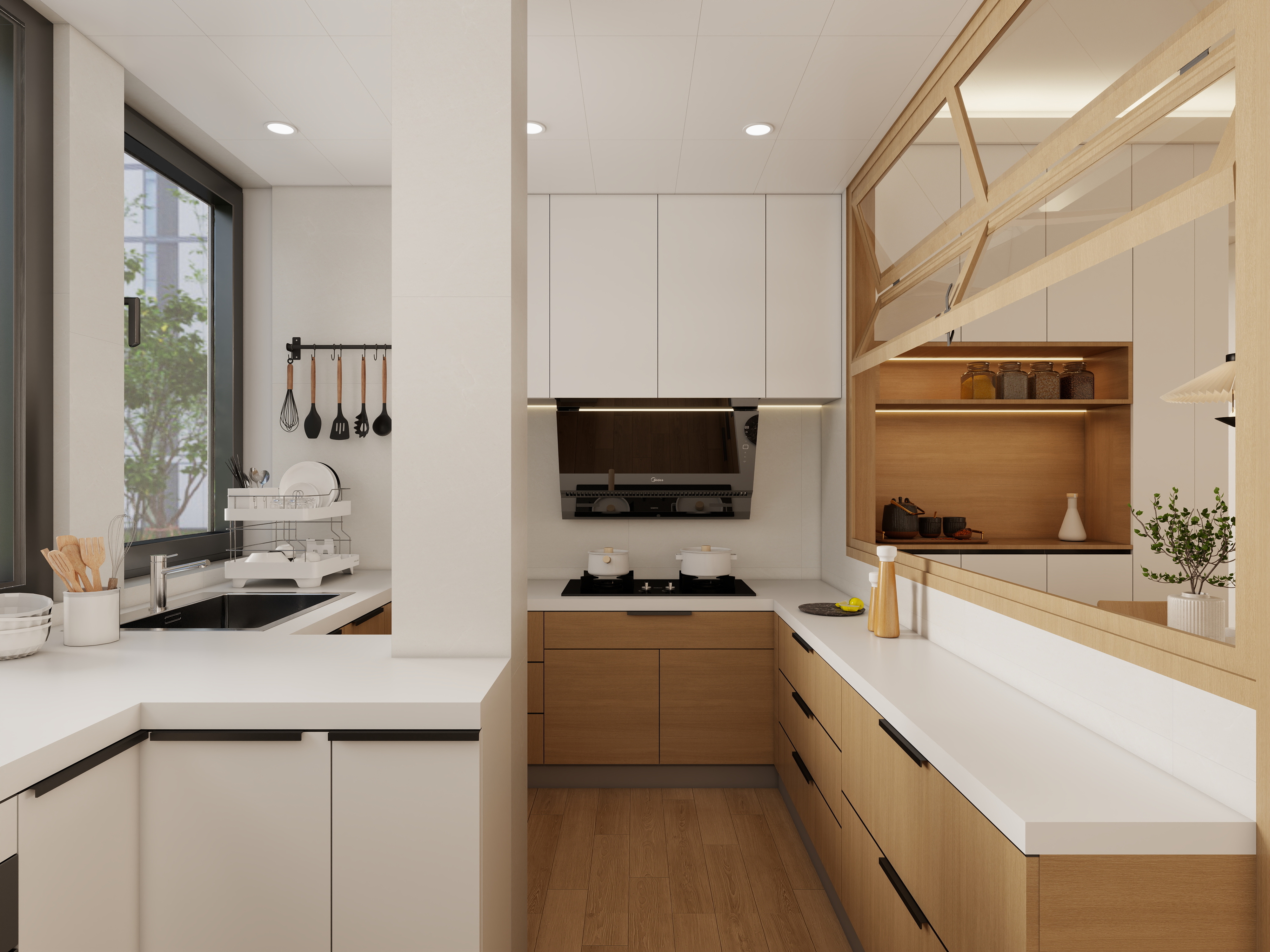 李佳洋-锦洲时代-原木风格装修效果图