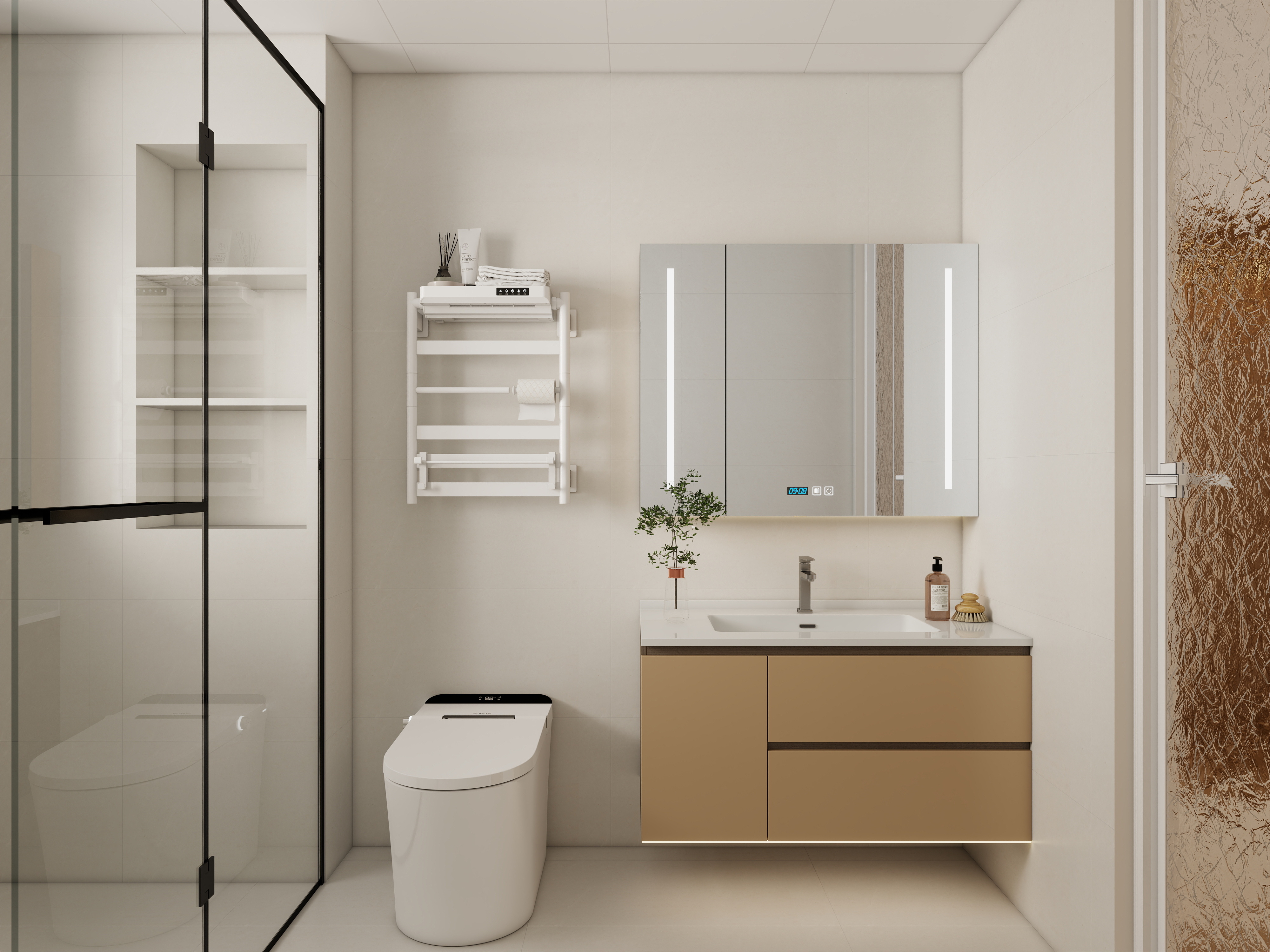 李佳洋-锦洲时代-原木风格装修效果图