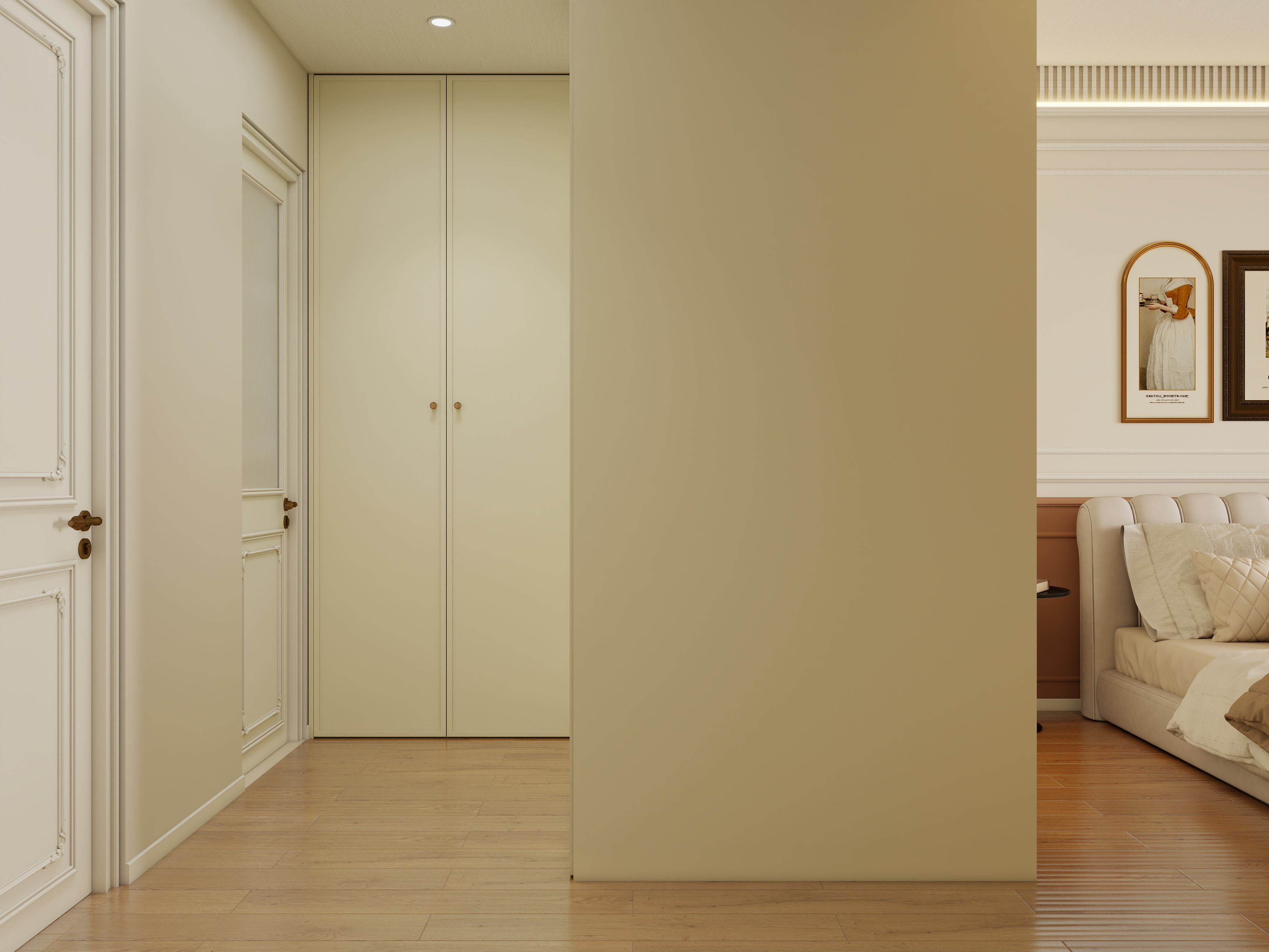 李佳洋-润枫水尚东区-轻法式风格装修效果图