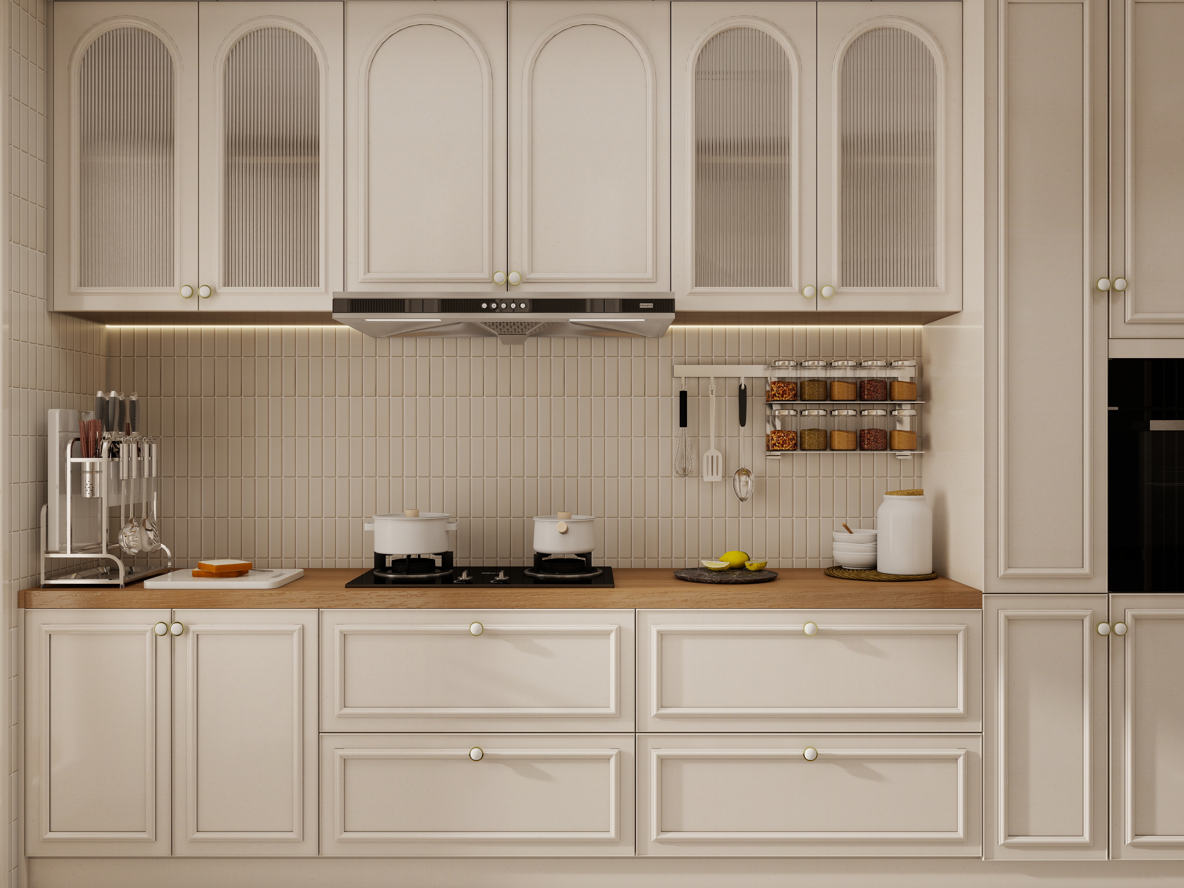 李佳洋-润枫水尚东区-轻法式风格装修效果图