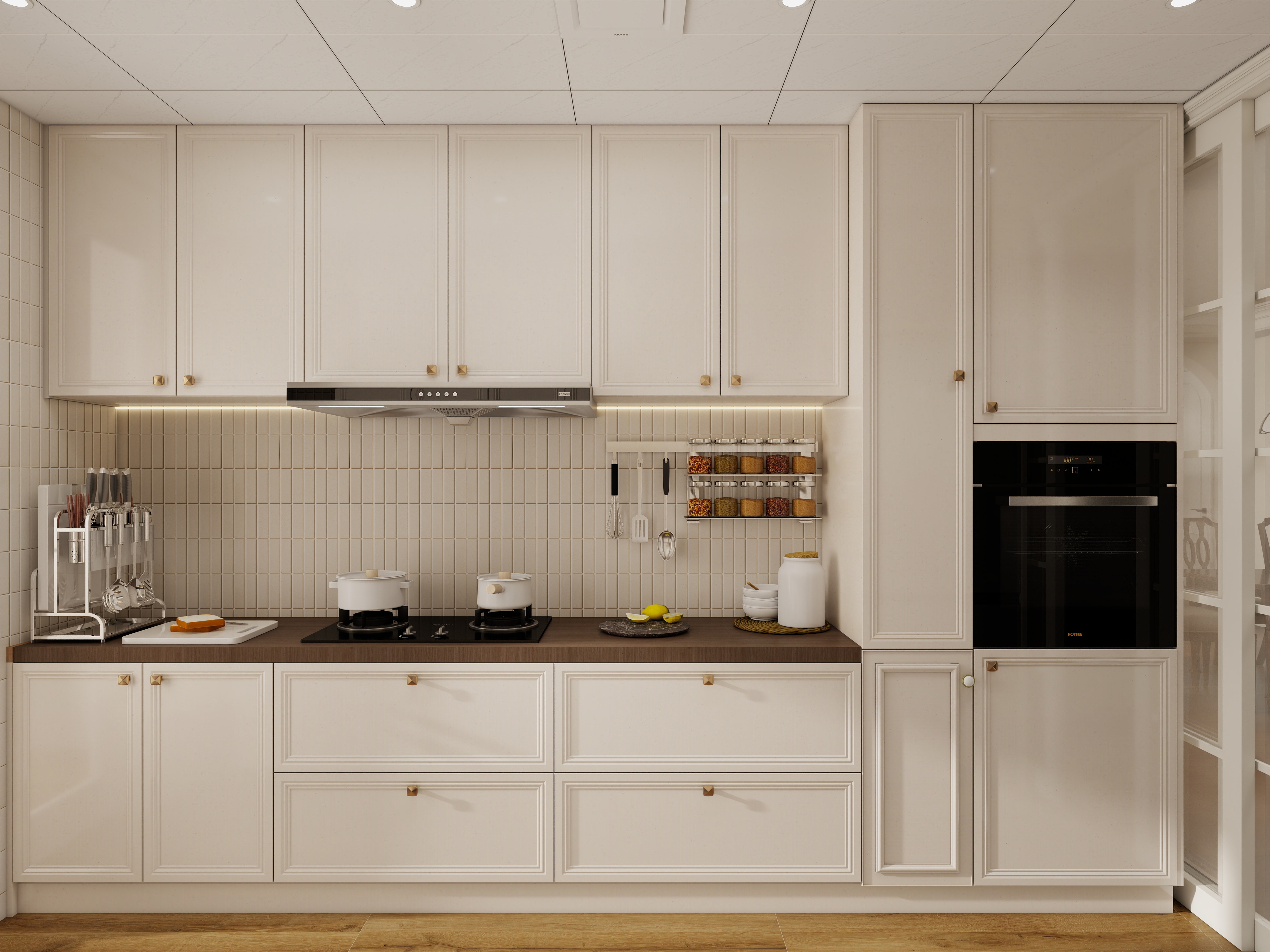 李佳洋-润枫水尚东区-美式风格装修效果图