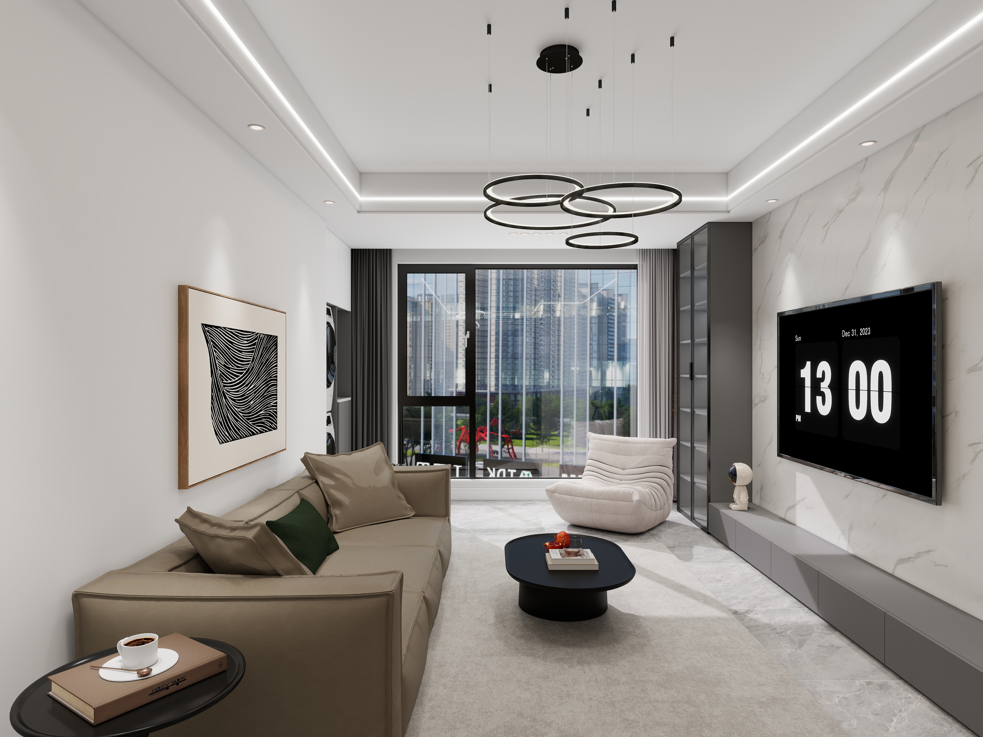 刘志丰-郡未来花园西区 89平-改-装修设计方案