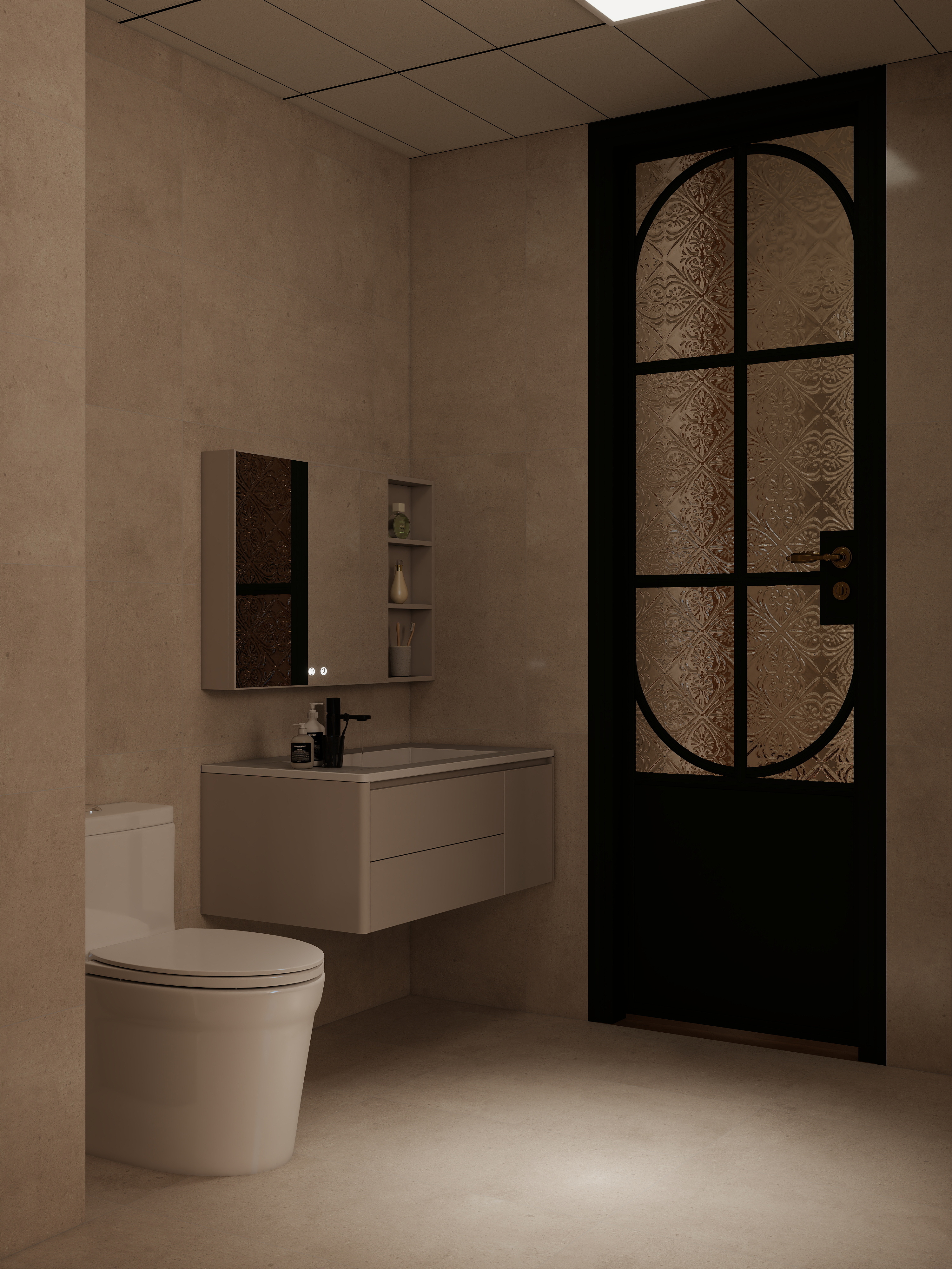 谢旗高-月明湾142㎡3室装修效果图