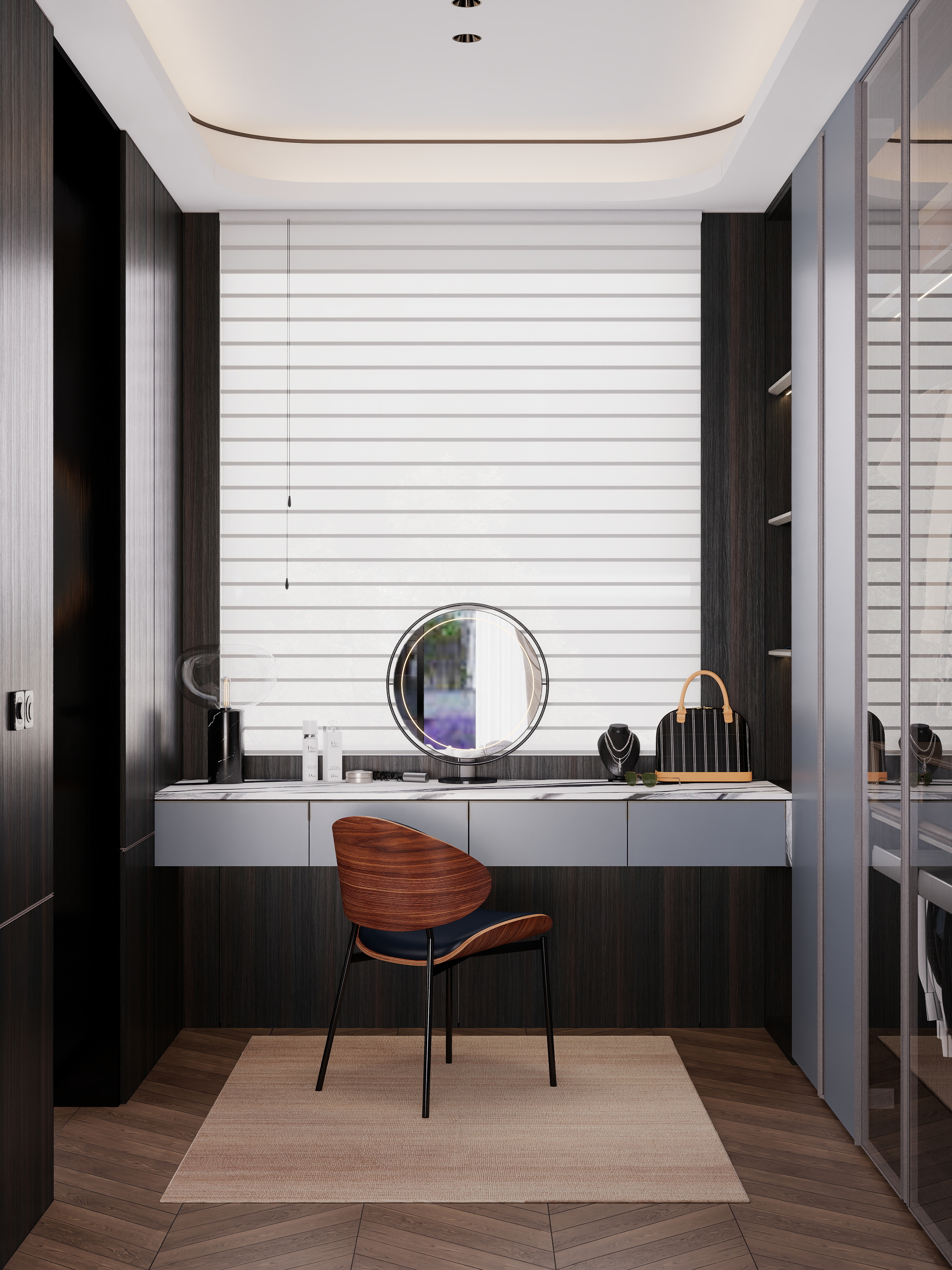 点点设计.-现代极简·多样布局的交互感叠墅装修效果图