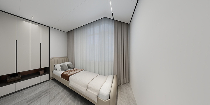 欧斯龙V欧宅高端顶墙-集贤北八巷2号-装修设计方案